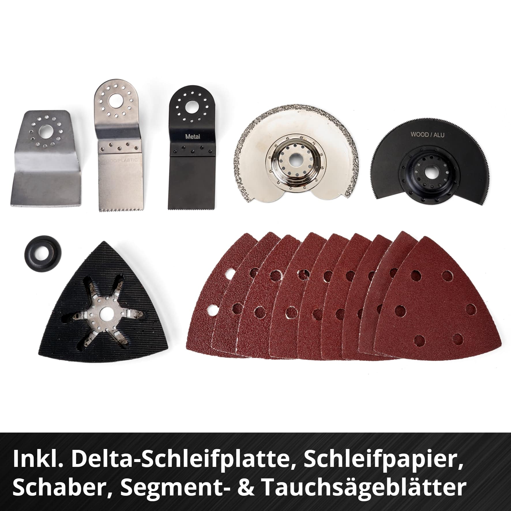 EINHELL Akku-Multifunktionswerkzeug VARRITO 18 Li Kit (1x 4,0 Ah)