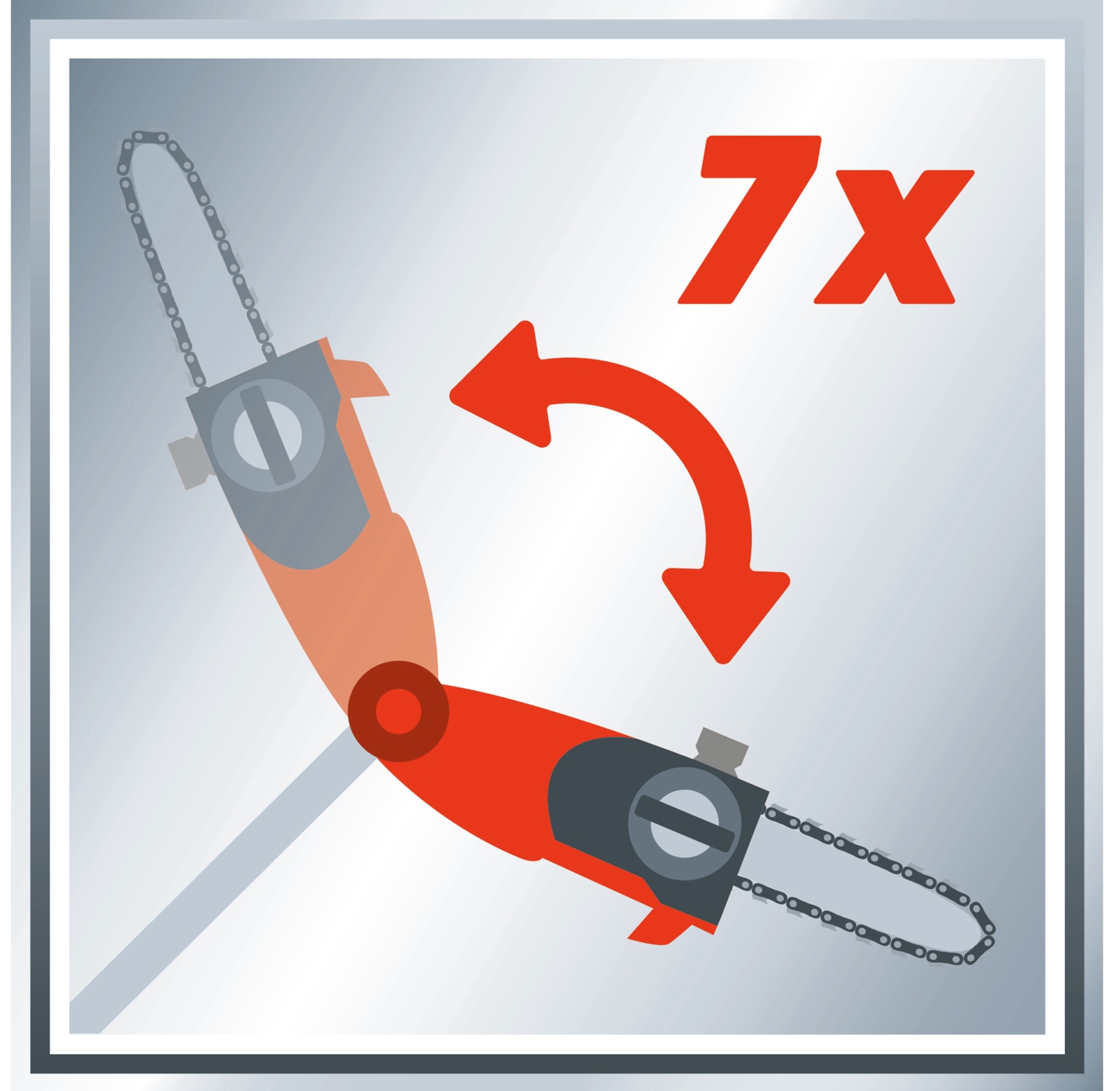 EINHELL Hochentaster-Aufsatz 3410835 für GE-HH 18/45 Li T
