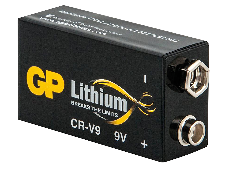 GP Lithium 9V-Block Batterie, 1,5 V