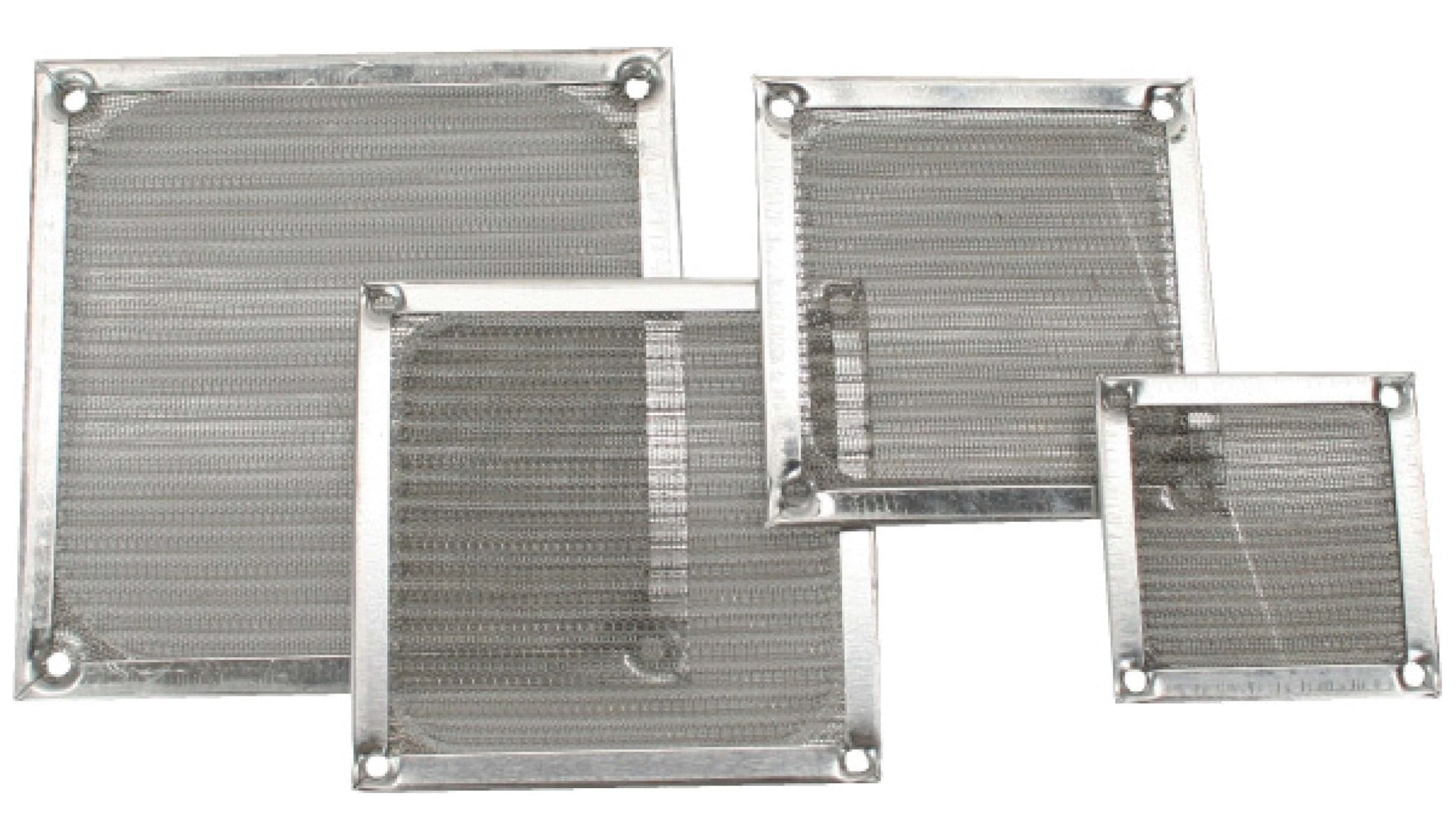 INLINE Lüftergitter Aluminium Filter, 60x60 mm, schwarz INLINE Lüftergitter Aluminium Filter, 60x60 mm, schwarz