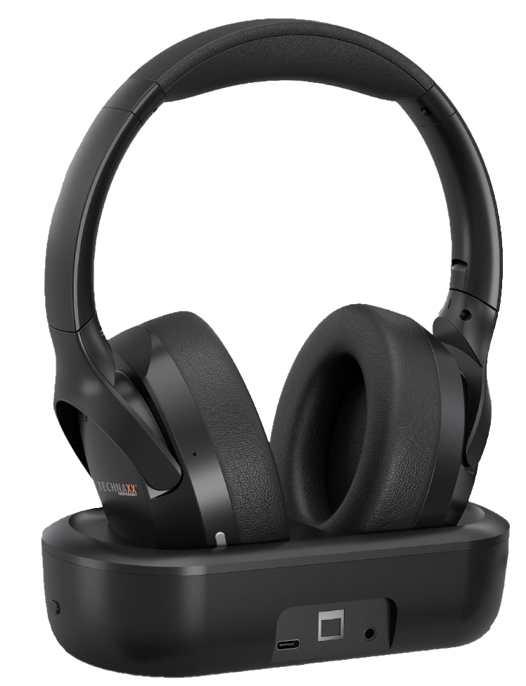 TECHNAXX Bluetooth TV-Kopfhörer TX-350, mit Basisstation