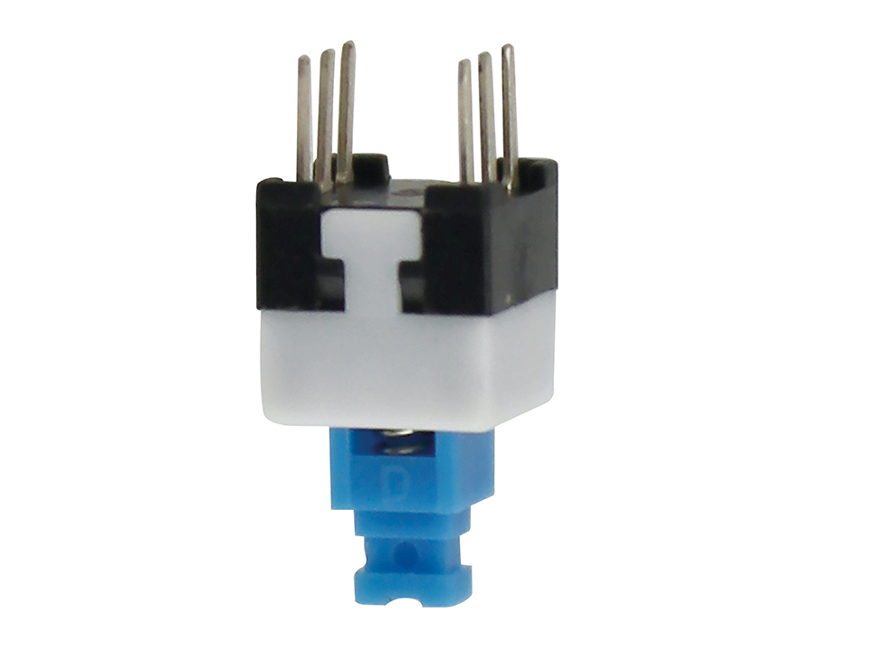 Druckschalter PB-22E27, 2xUM, 30 V/0,1 A, 5 Stück