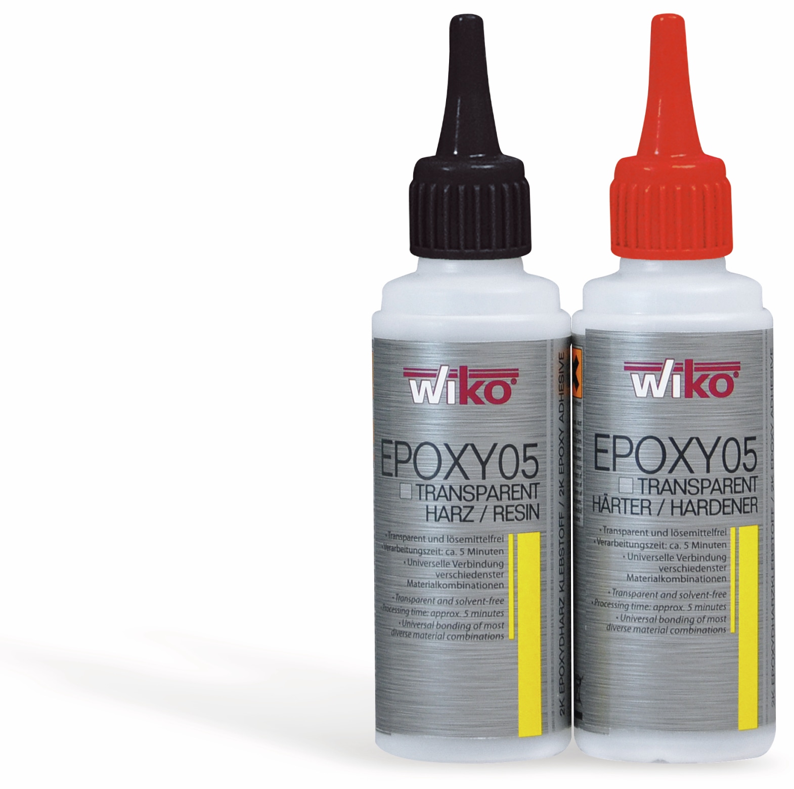 WIKO 5 Minuten-Epoxy, 100 g Harz / 100 g Härter WIKO 5 Minuten-Epoxy, 100 g Harz / 100 g Härter