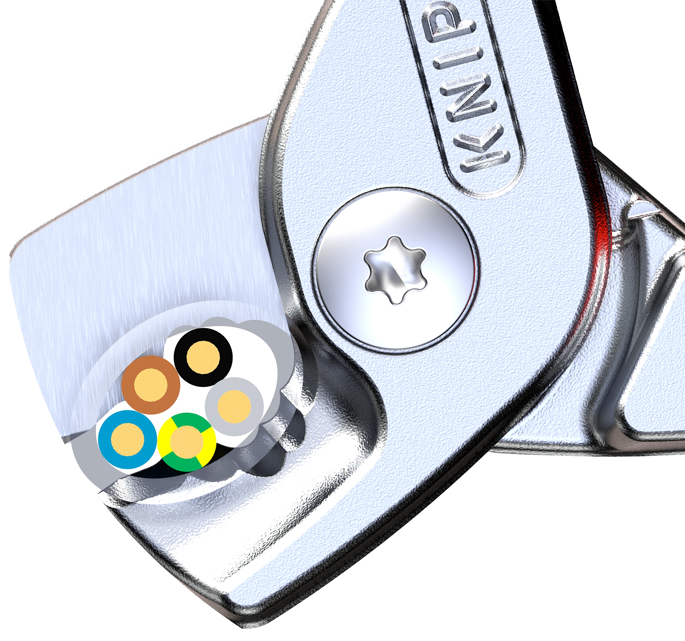 KNIPEX Kabelschere StepCut, 95 16 160, 160 mm