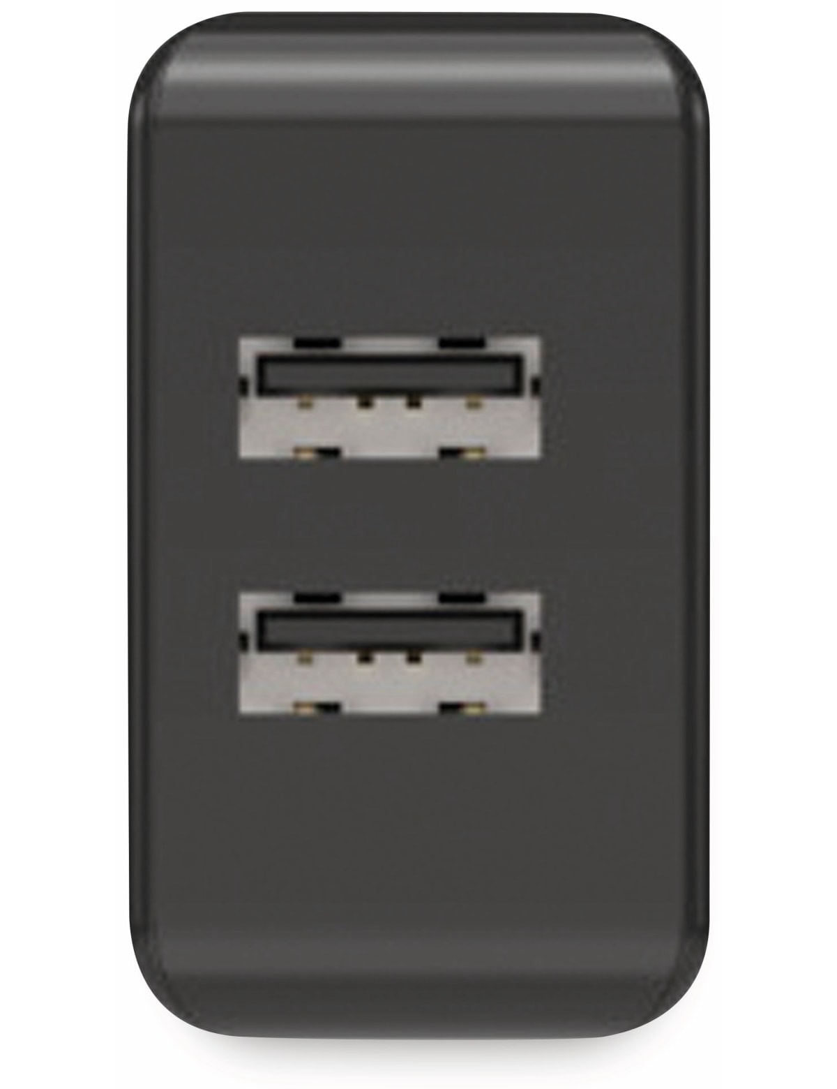 ANSMANN USB-Ladegerät HC212, 5 V, 2,4 A, 2-Port, schwarz ANSMANN USB-Ladegerät HC212, 5 V, 2,4 A, 2-Port, schwarz