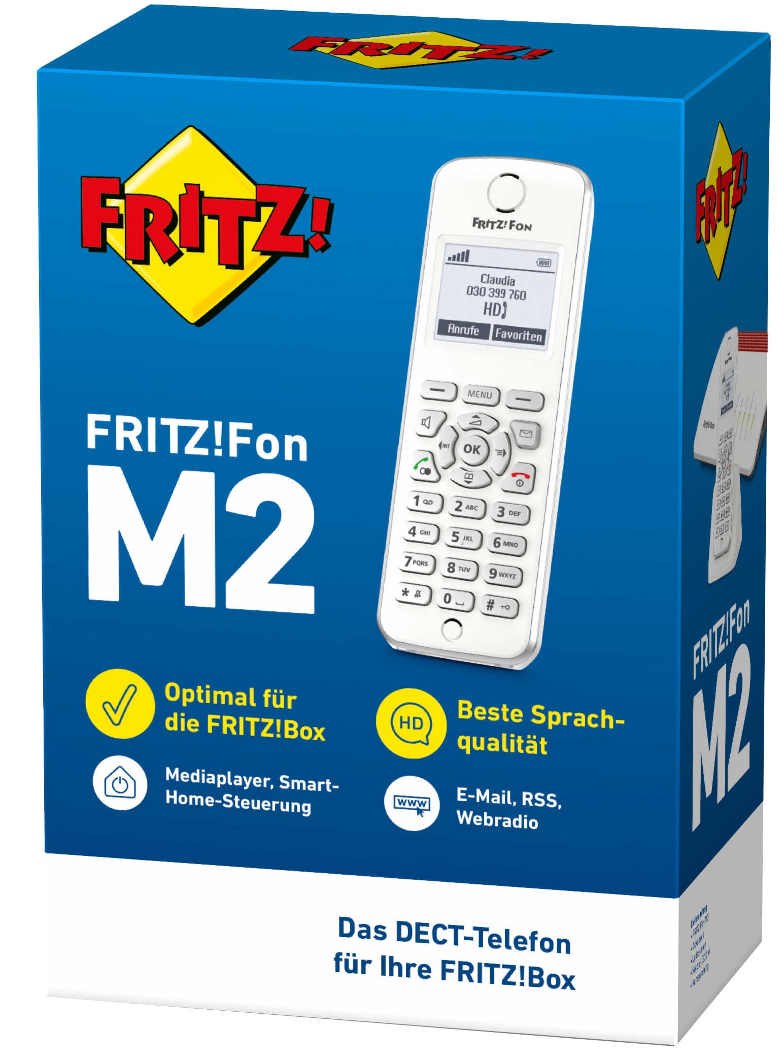 AVM Dect-Telefon FRITZ!Fon M2