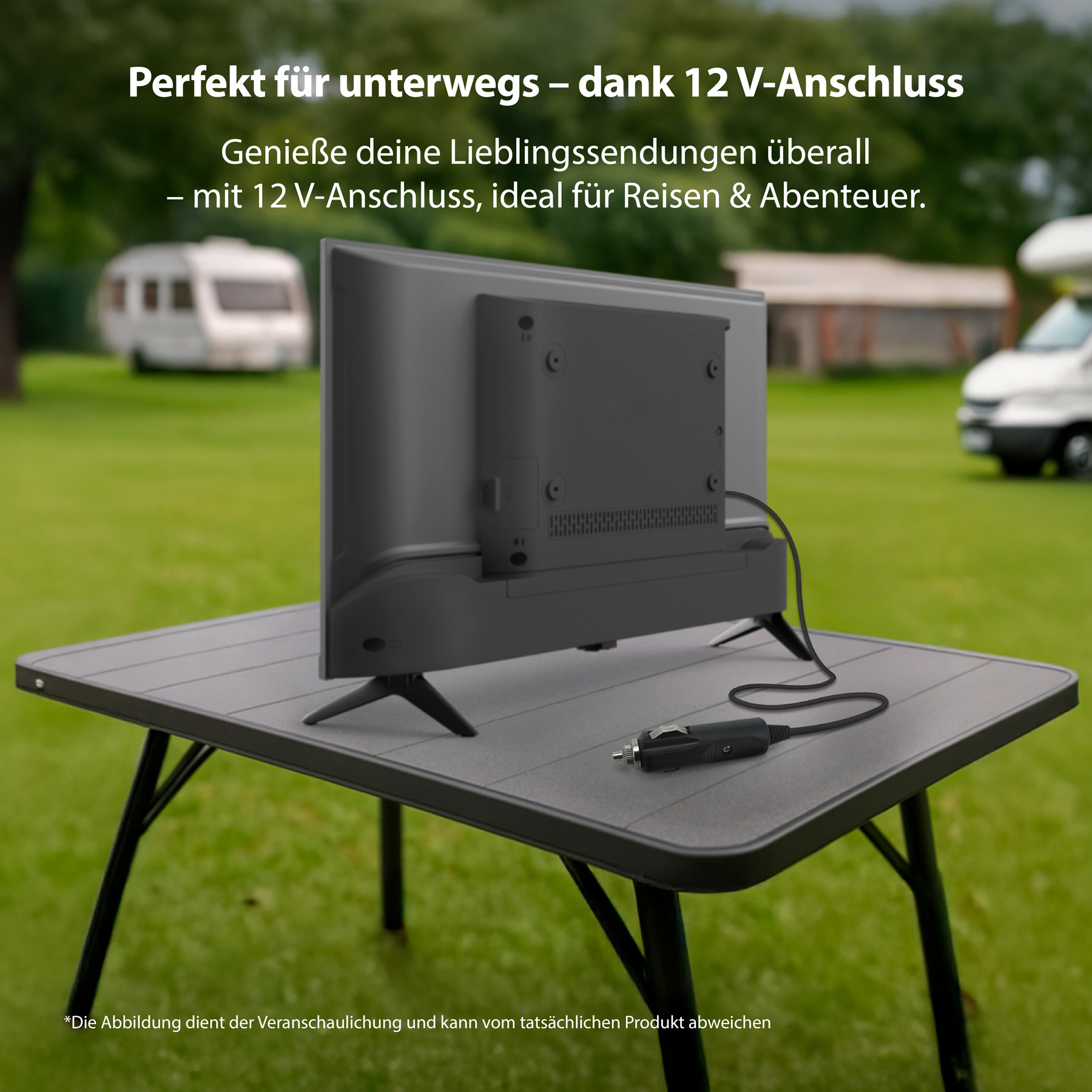 DYON LED-TV Enter 24 Pro-X-V, 24" (60 cm), HD, 12 V Anschlusskabel