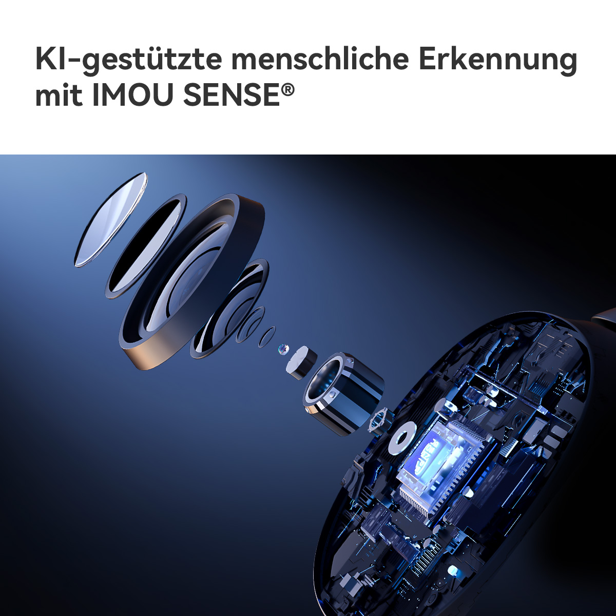 IMOU Überwachungskamera AOV Dual Kit, mit Solarpanel, außen, weiß