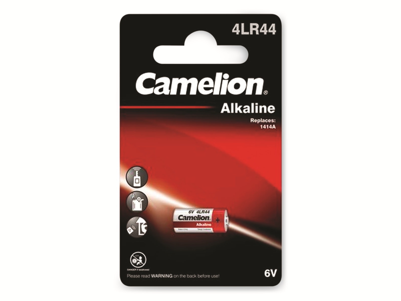 CAMELION Alkaline-Batterie 4LR44 1 Stück