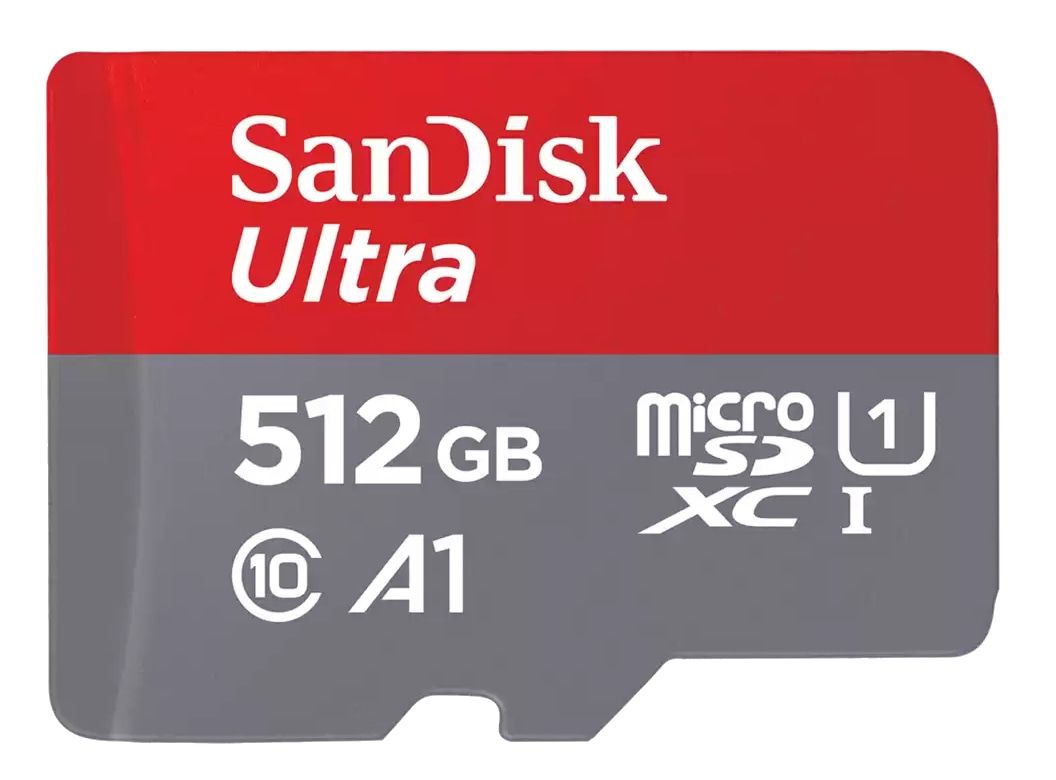 SANDISK MicroSDXC-Speicherkarte Ultra A1 512GB inkl. SD-Adapter SANDISK MicroSDXC-Speicherkarte Ultra A1 512GB inkl. SD-Adapter