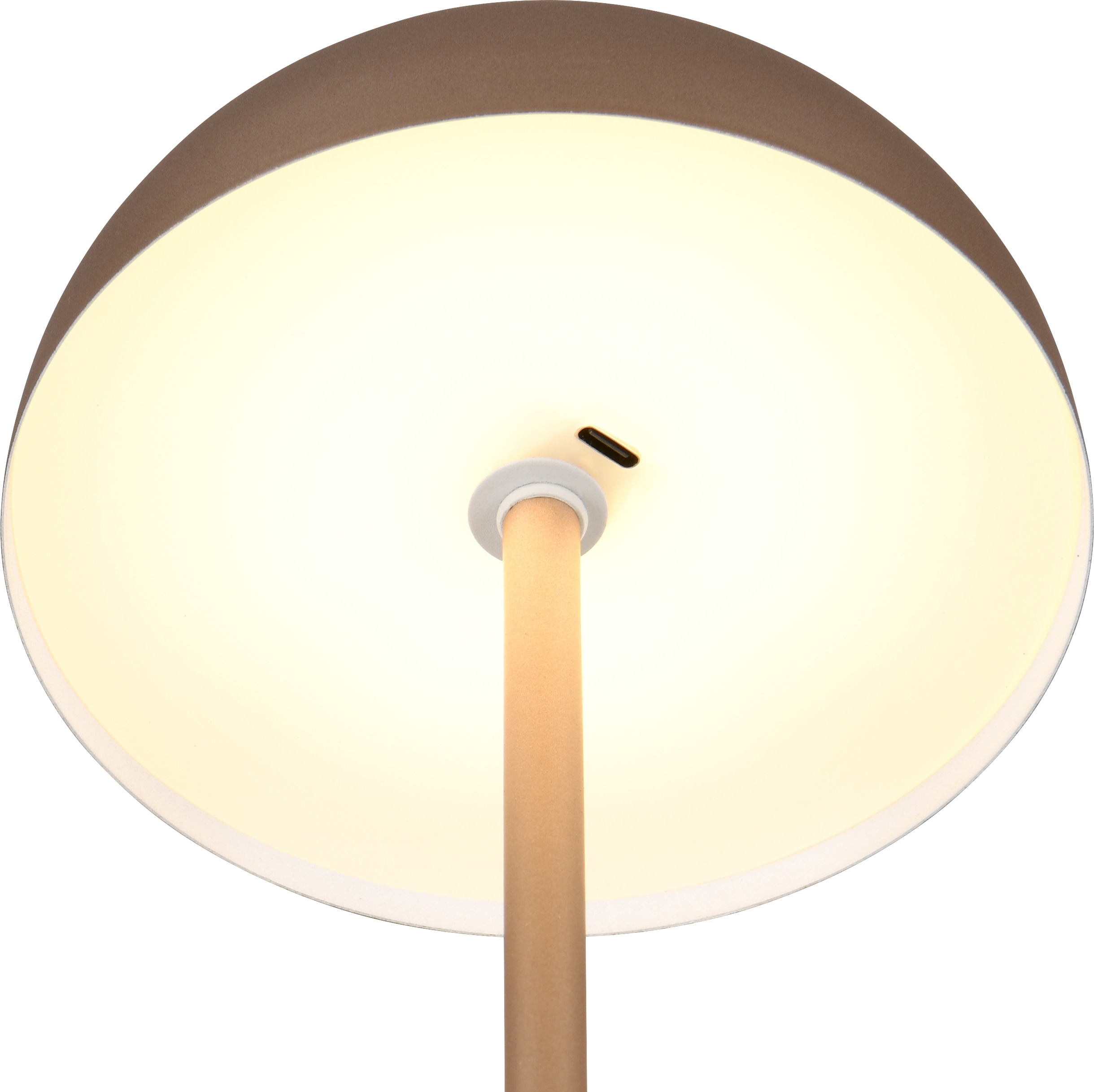 REALITY LED-Akku-Tischleuchte MUNOZ, R54891165, 1,3W, 120lm, 3000K, coffee
