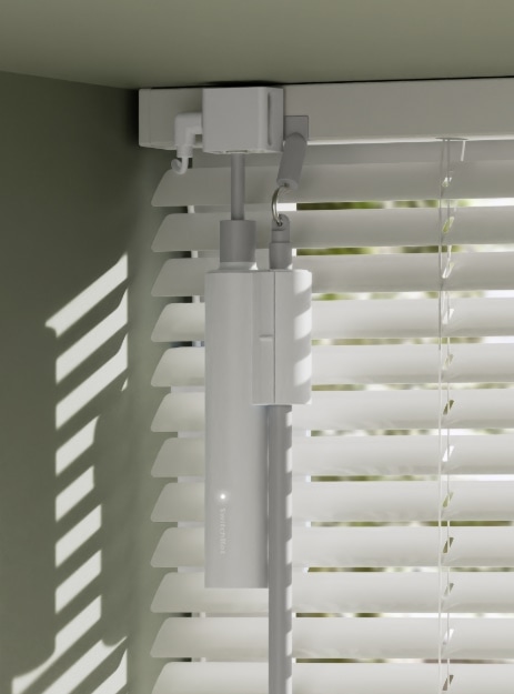 SWITCHBOT Motorisierter Jalousieöffner, Blind Tilt, weiß