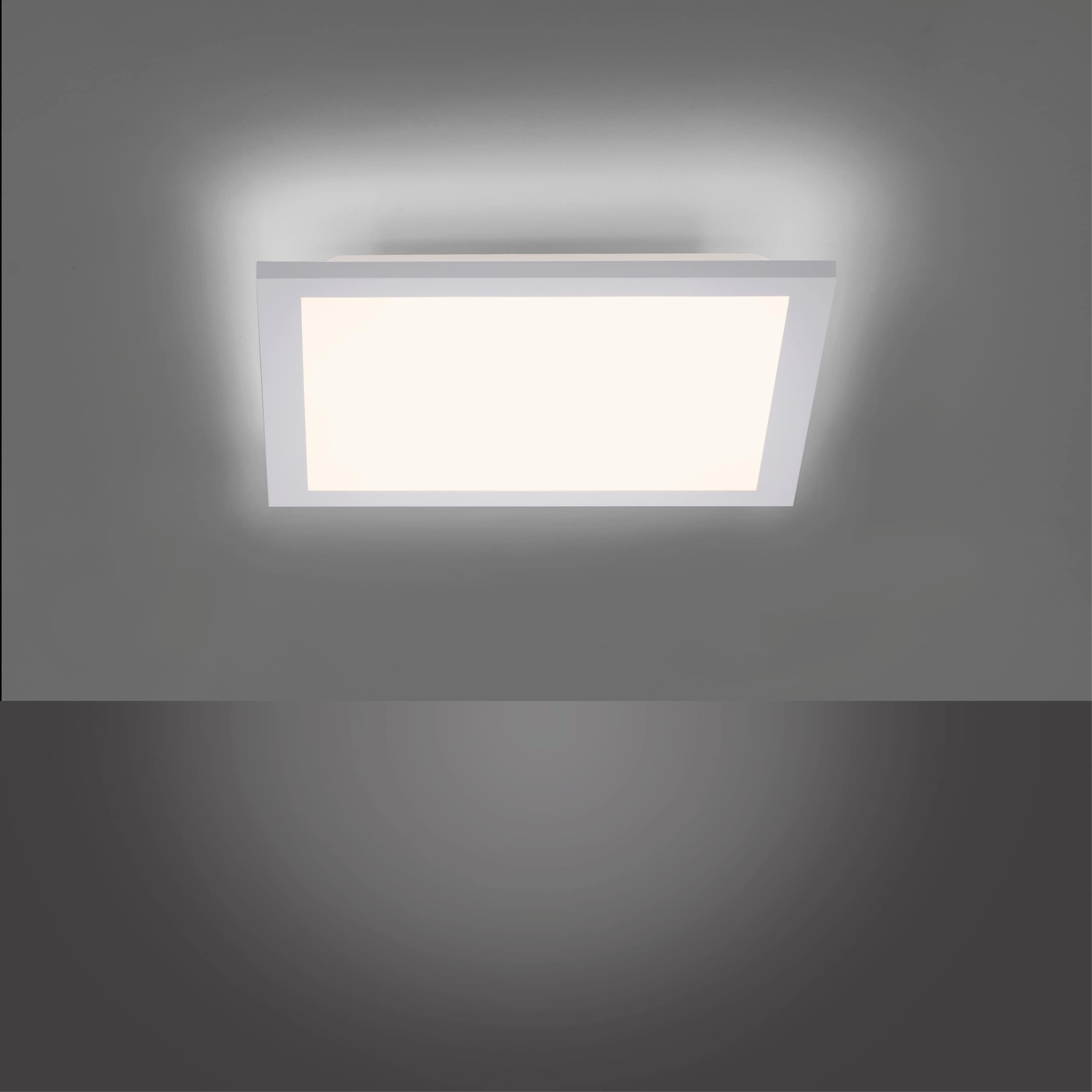 JUST LIGHT LED-Deckenleuchte 12200-16 weiss, 17 W, 1760 lm, 3000 K, einzeln schaltbar JUST LIGHT LED-Deckenleuchte 12200-16 weiss, 17 W, 1760 lm, 3000 K, einzeln schaltbar