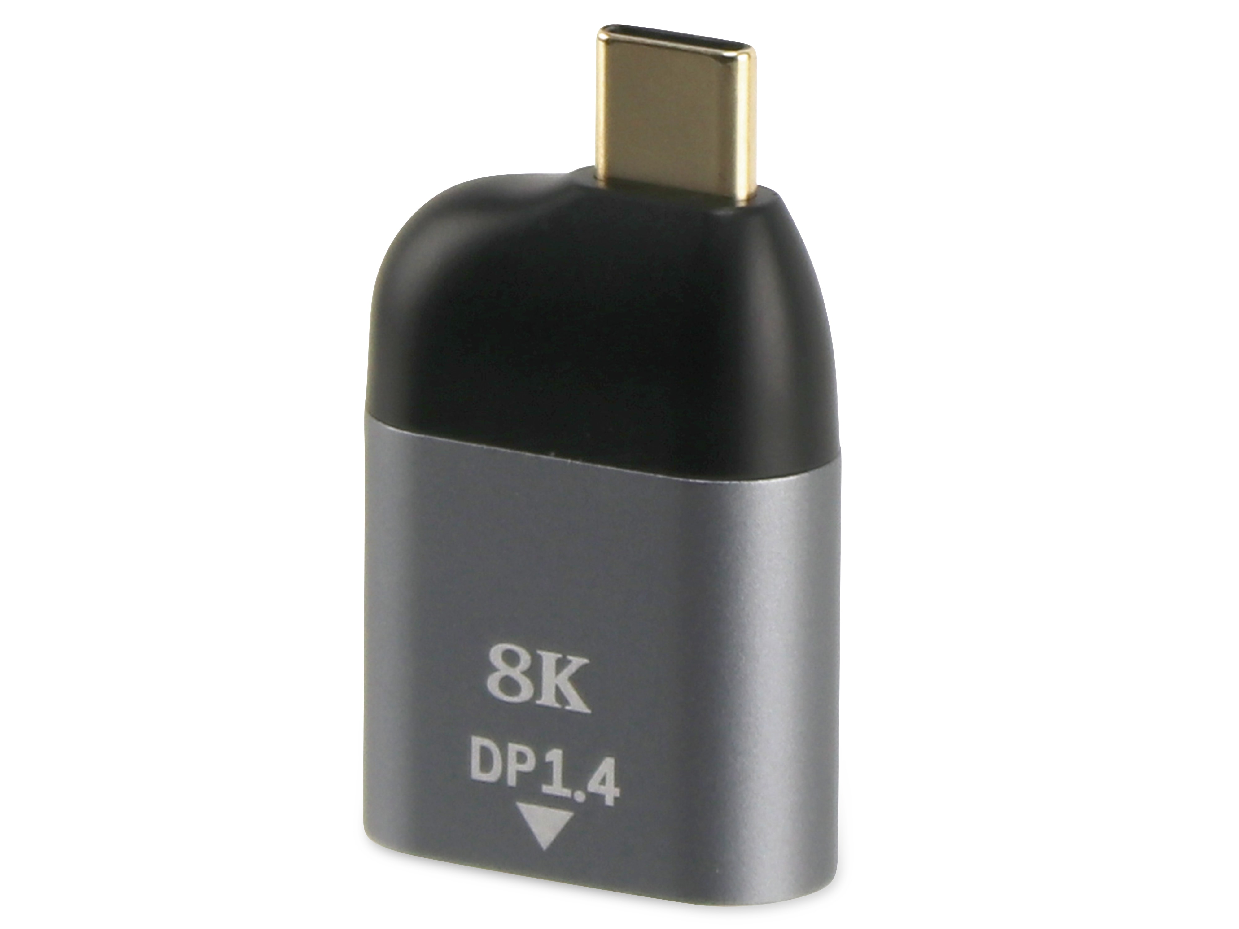 RED4POWER USB-C Adapter AV-0003, USB-C/DP, 8K, 60Hz