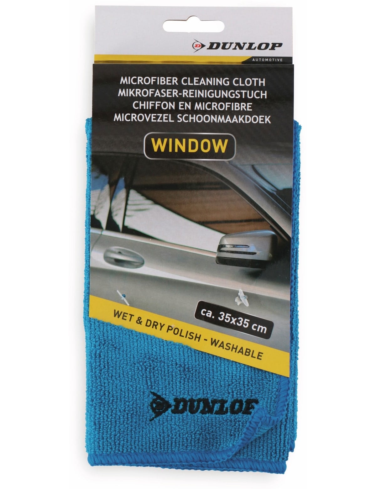 DUNLOP Mikrofasertuch, für Autoglas DUNLOP Mikrofasertuch, für Autoglas