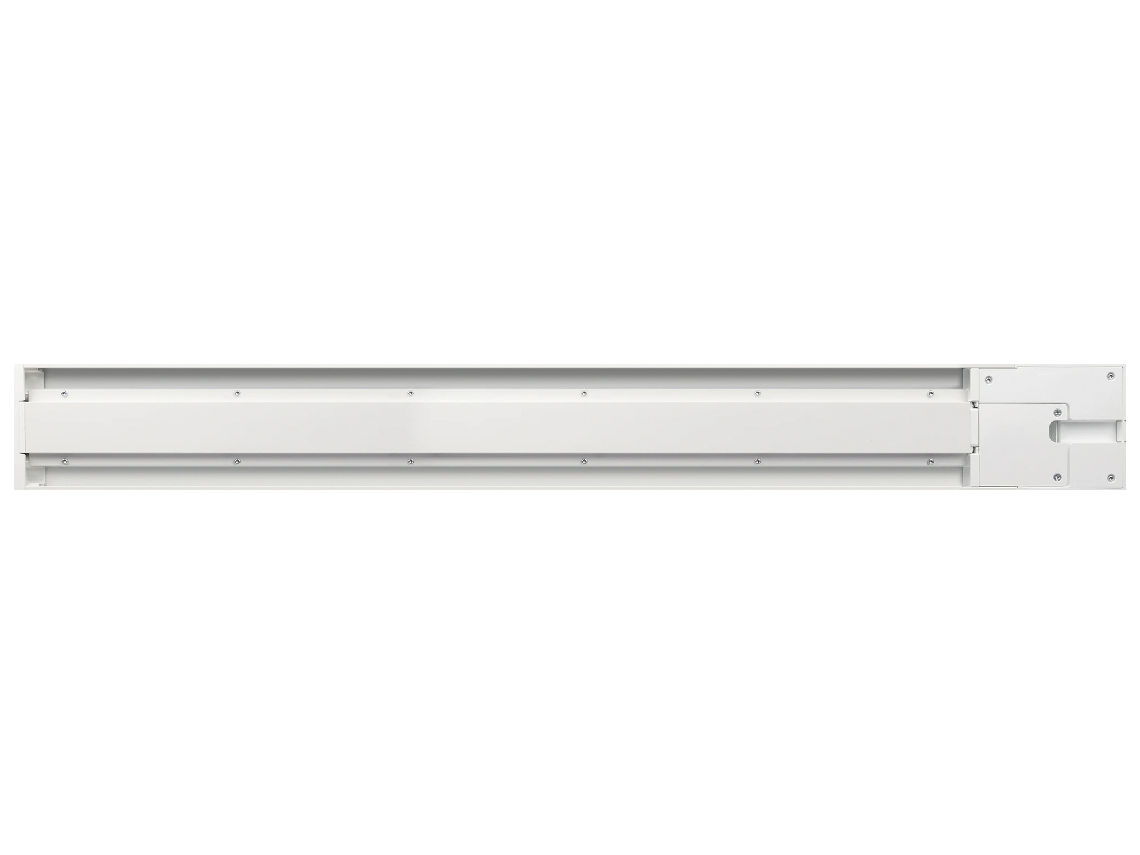 SCHWAIGER Modulare Stromschiene, weiß, 75 cm