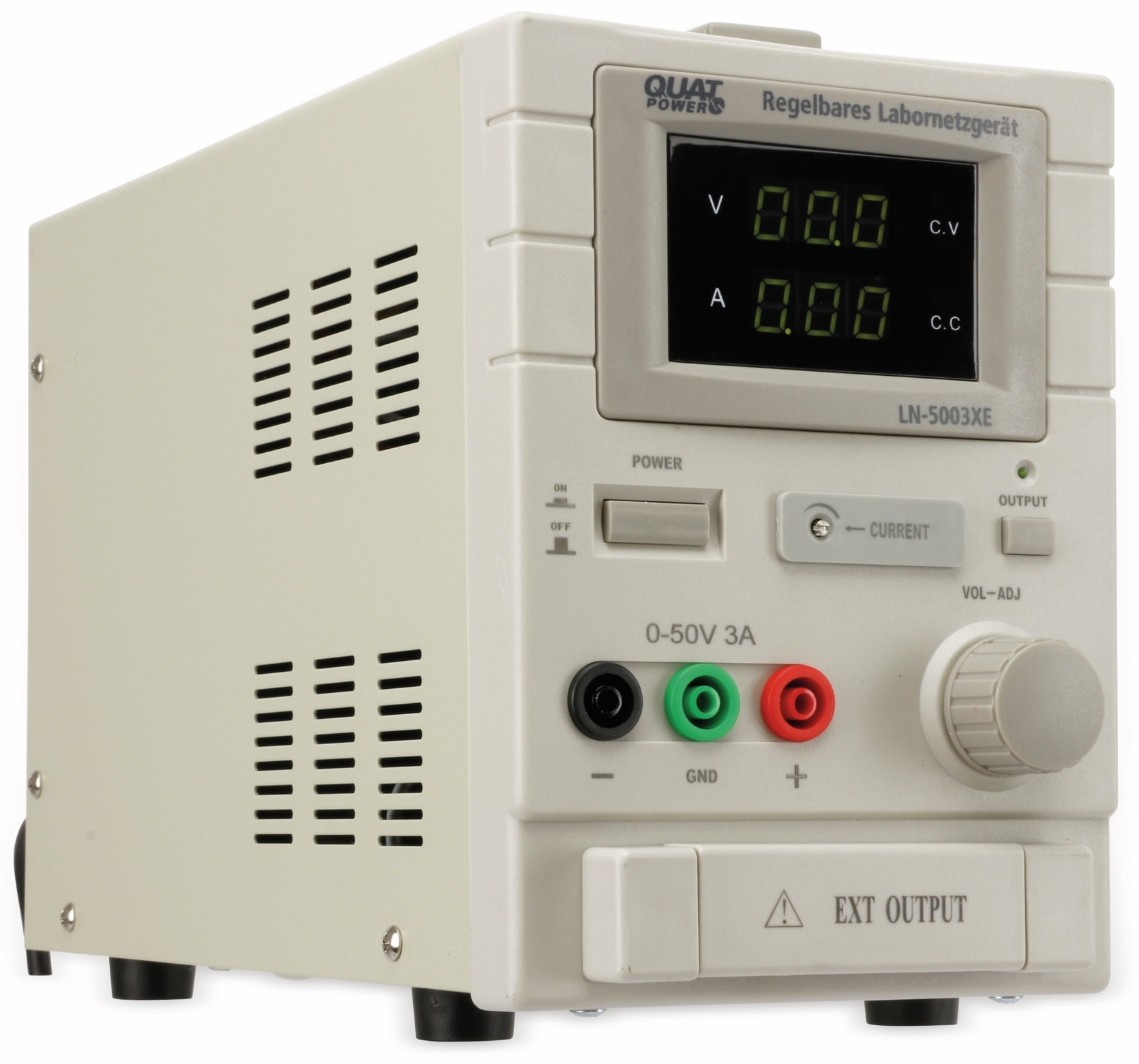 QUATPOWER Labornetzgerät LN-5003XE, 0...50 V-, 0...3 A QUATPOWER Labornetzgerät LN-5003XE, 0...50 V-, 0...3 A