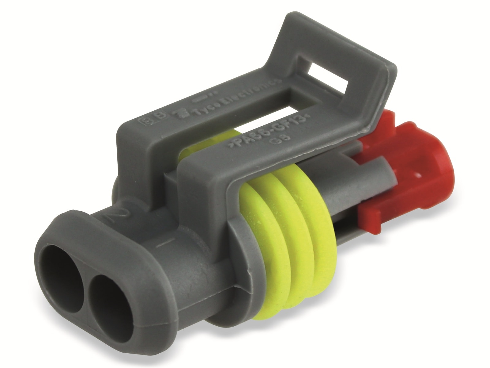 TE CONNECTIVITY Buchsengehäuse-Kabel, 282080-2, AMP-Superseal 1.5mm Series, Stecker, gerade TE CONNECTIVITY Buchsengehäuse-Kabel, 282080-2, AMP-Superseal 1.5mm Series, Stecker, gerade