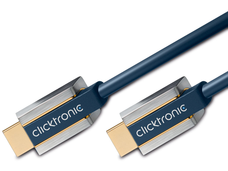 CLICKTRONIC Advanced HDMI-Kabel, HIGH SPEED with ETHERNET, 0,5 m