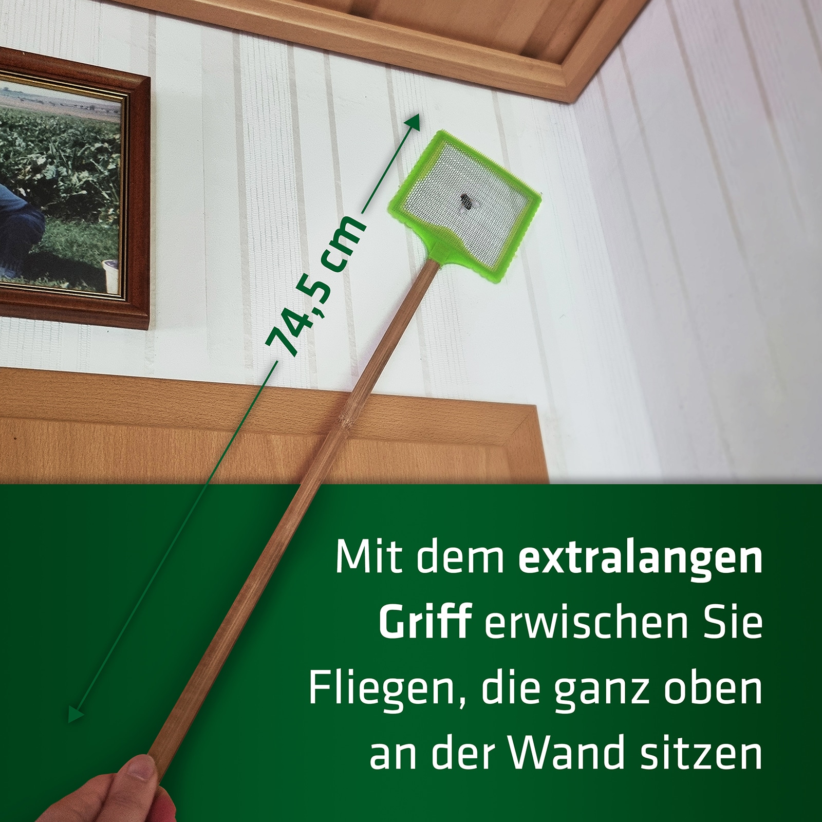 GARDIGO Fliegenklatsche XL Bamboo GARDIGO Fliegenklatsche XL Bamboo