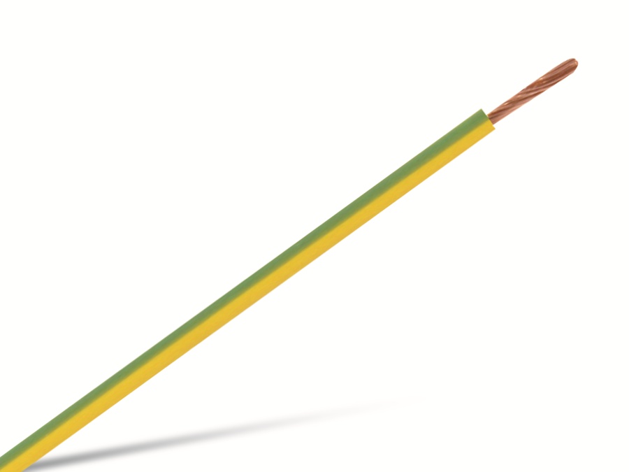RAUTRONIC Installationslitze H07V-K, 1,5 mm², 100 m, grün/gelb