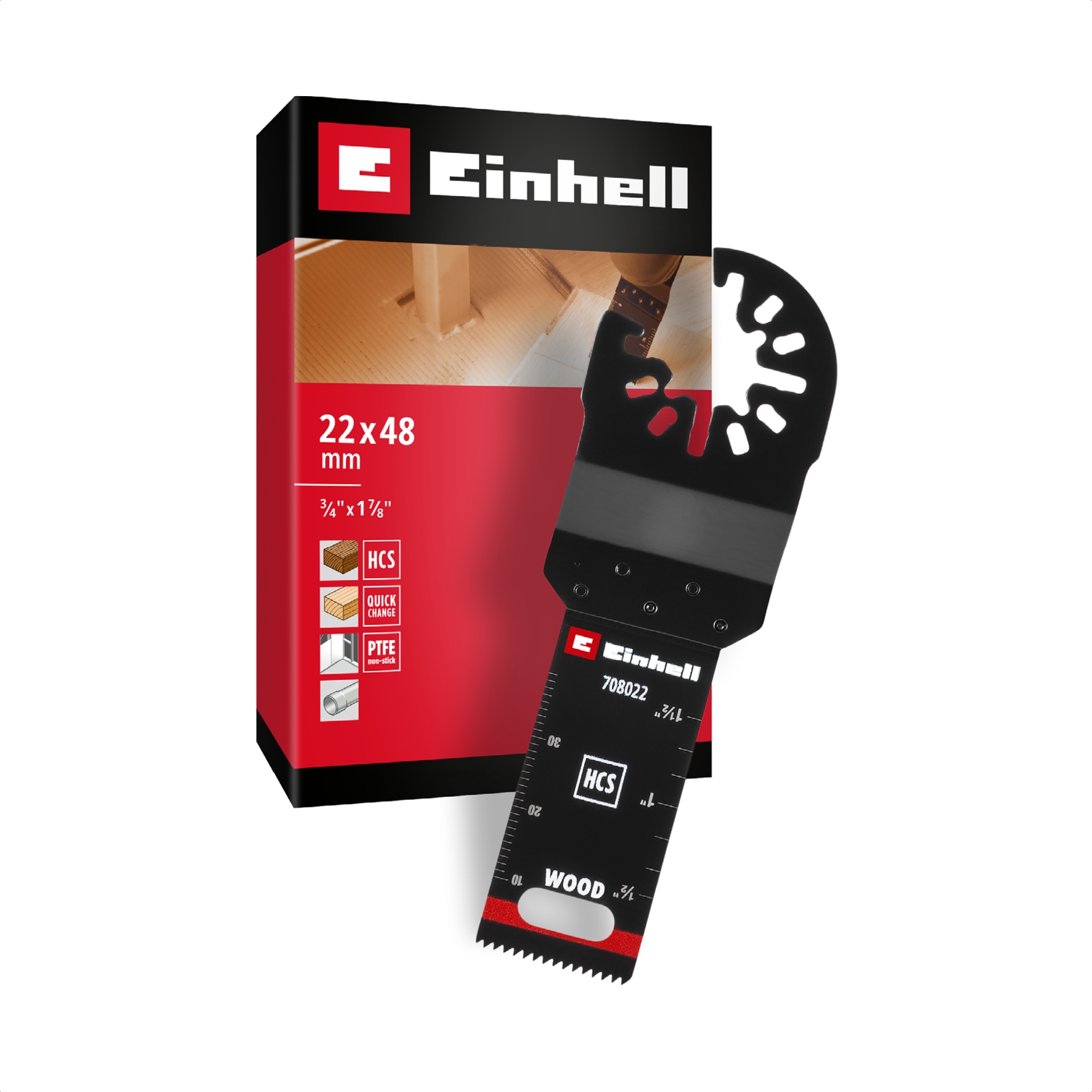 EINHELL Tauchsägeblatt, 708022, HCS Holz, 22 mm EINHELL Tauchsägeblatt, 708022, HCS Holz, 22 mm