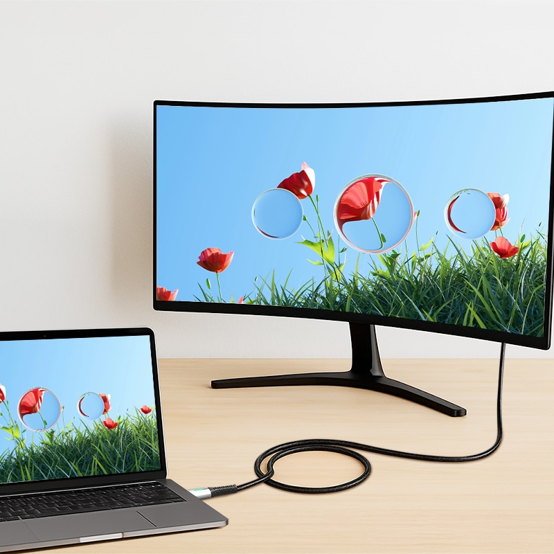 LOGILINK USB3.2 Kabel CU0431 USB-C M/USB-C M 100W LED Metall 0,5m schwarz