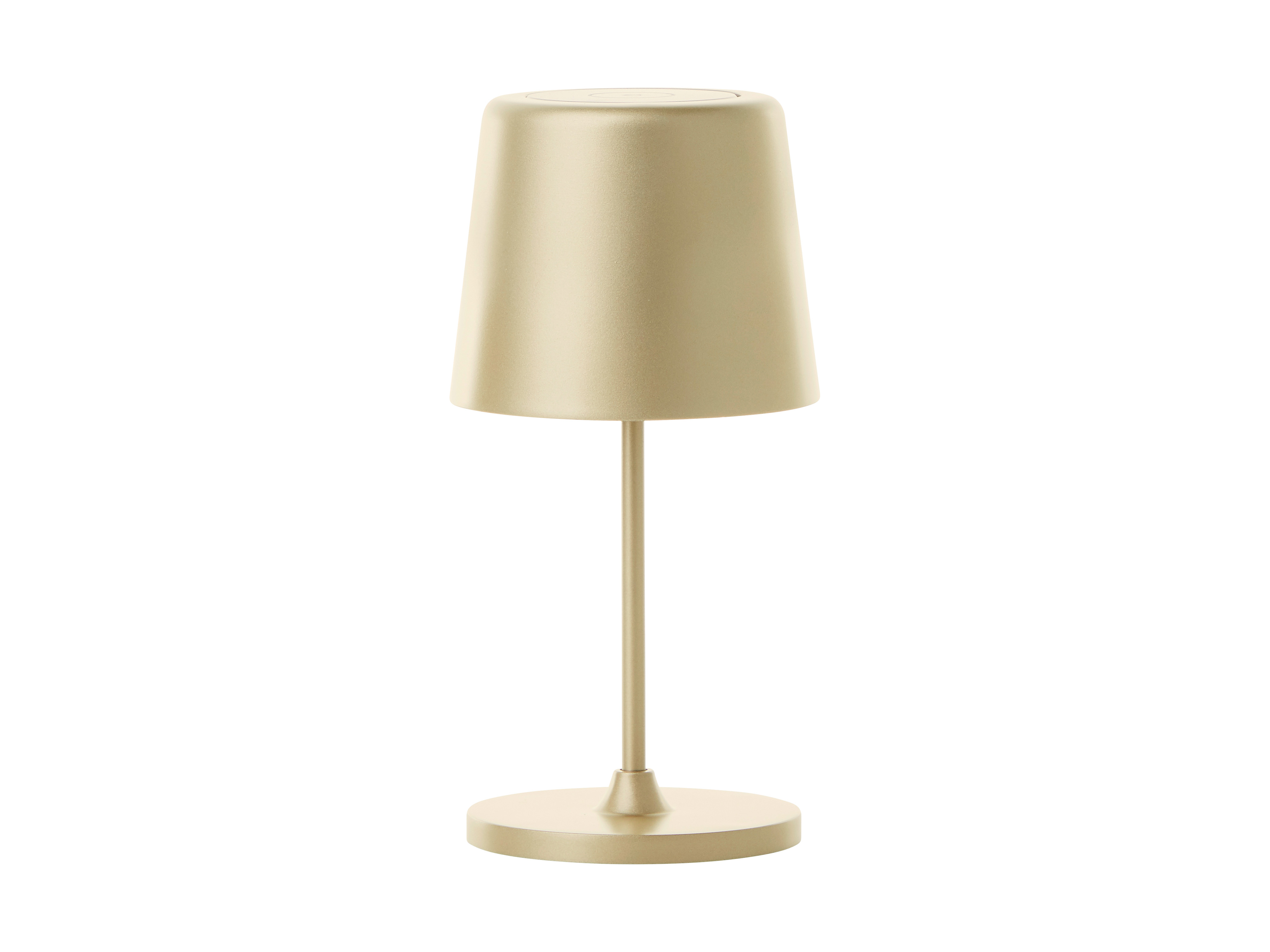 BRILLIANT LED-Akku-Tischleuchte Kaami, 2 W, 310 lm, 3000 K, gold, 2er Set