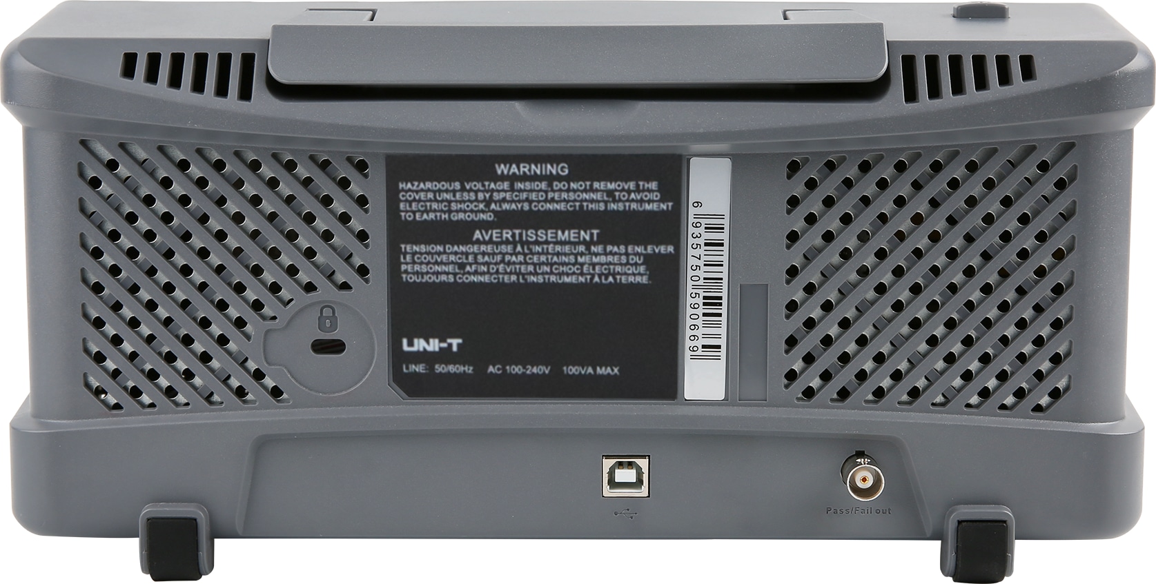 UNI-T Oszilloskop, UTD2102CL+, 2 Kanäle, 100 MHz