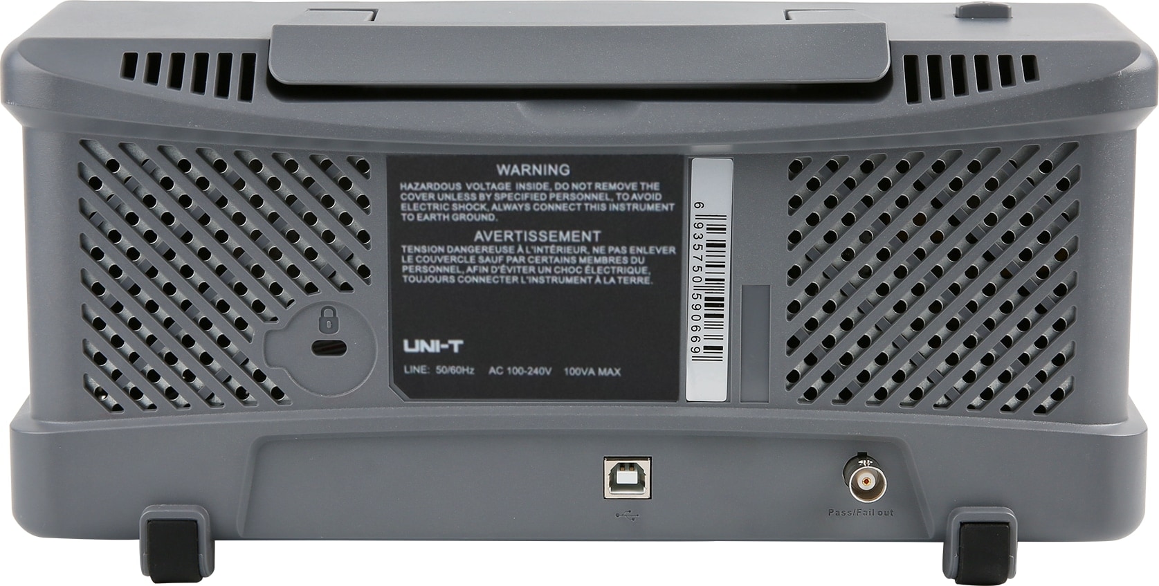 UNI-T Oszilloskop, UTD2102CL+, 2 Kanäle, 100 MHz