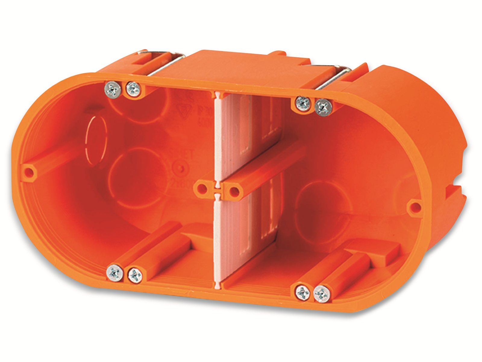 F-TRONIC Hohlwanddose, Ø 68mm, T 60mm, 2-fach,massiv F-TRONIC Hohlwanddose, Ø 68mm, T 60mm, 2-fach,massiv