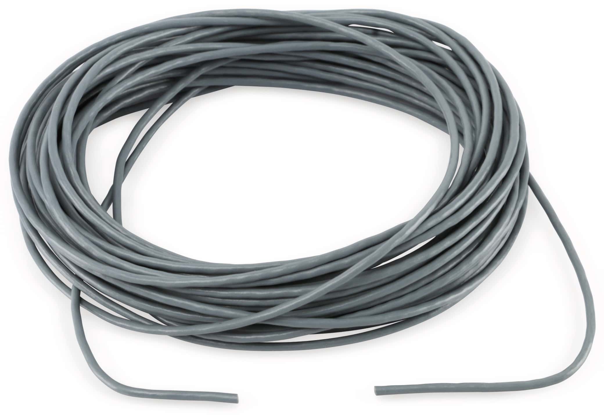 RAUTRONIC Tonarmleitung, 2x 0,05 mm², 10 m, grau RAUTRONIC Tonarmleitung, 2x 0,05 mm², 10 m, grau