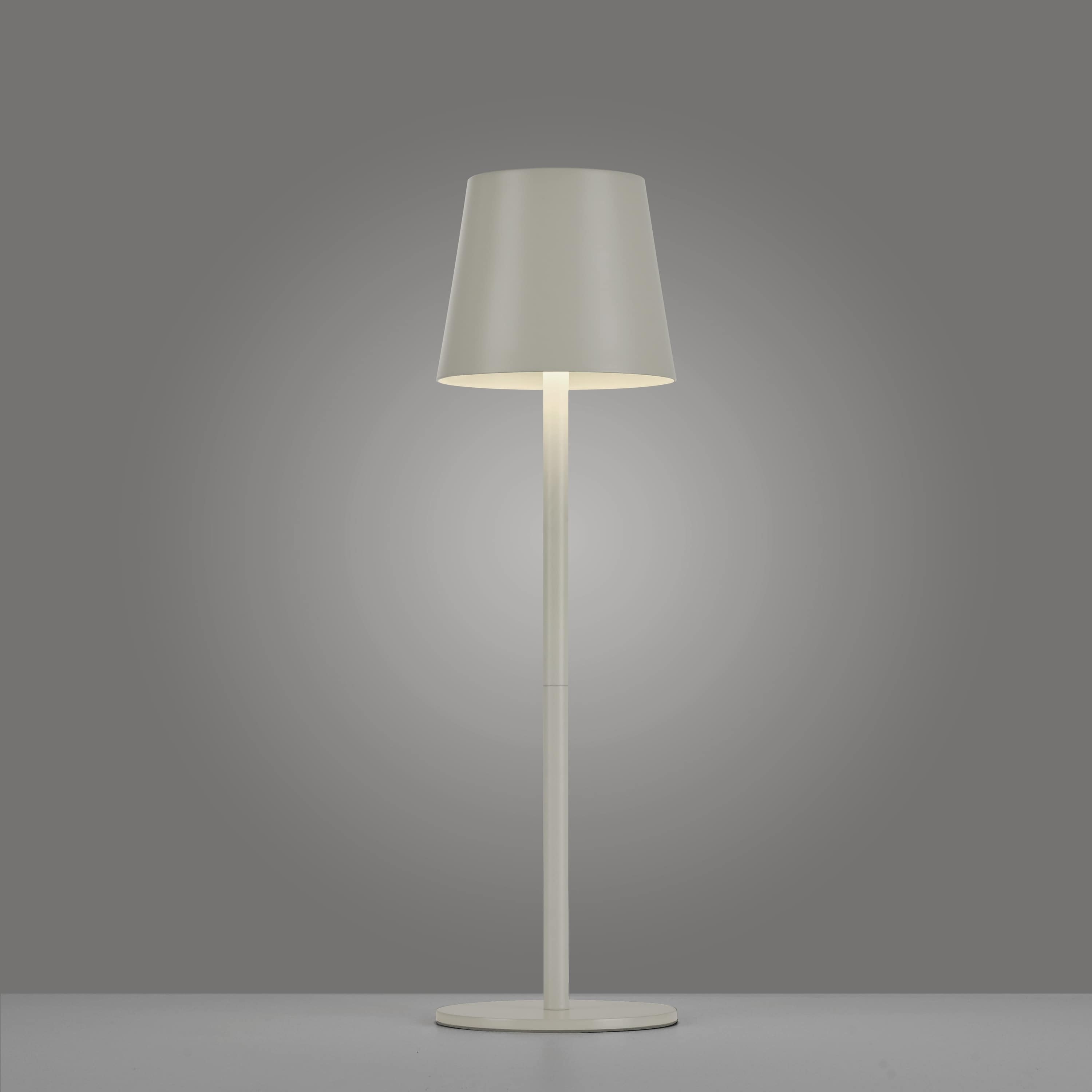 JUST LIGHT LED-Akku-Tischleuchte 19250-40 grau-beige, 2,5 W, 320 lm, 3000 K, IP54 JUST LIGHT LED-Akku-Tischleuchte 19250-40 grau-beige, 2,5 W, 320 lm, 3000 K, IP54