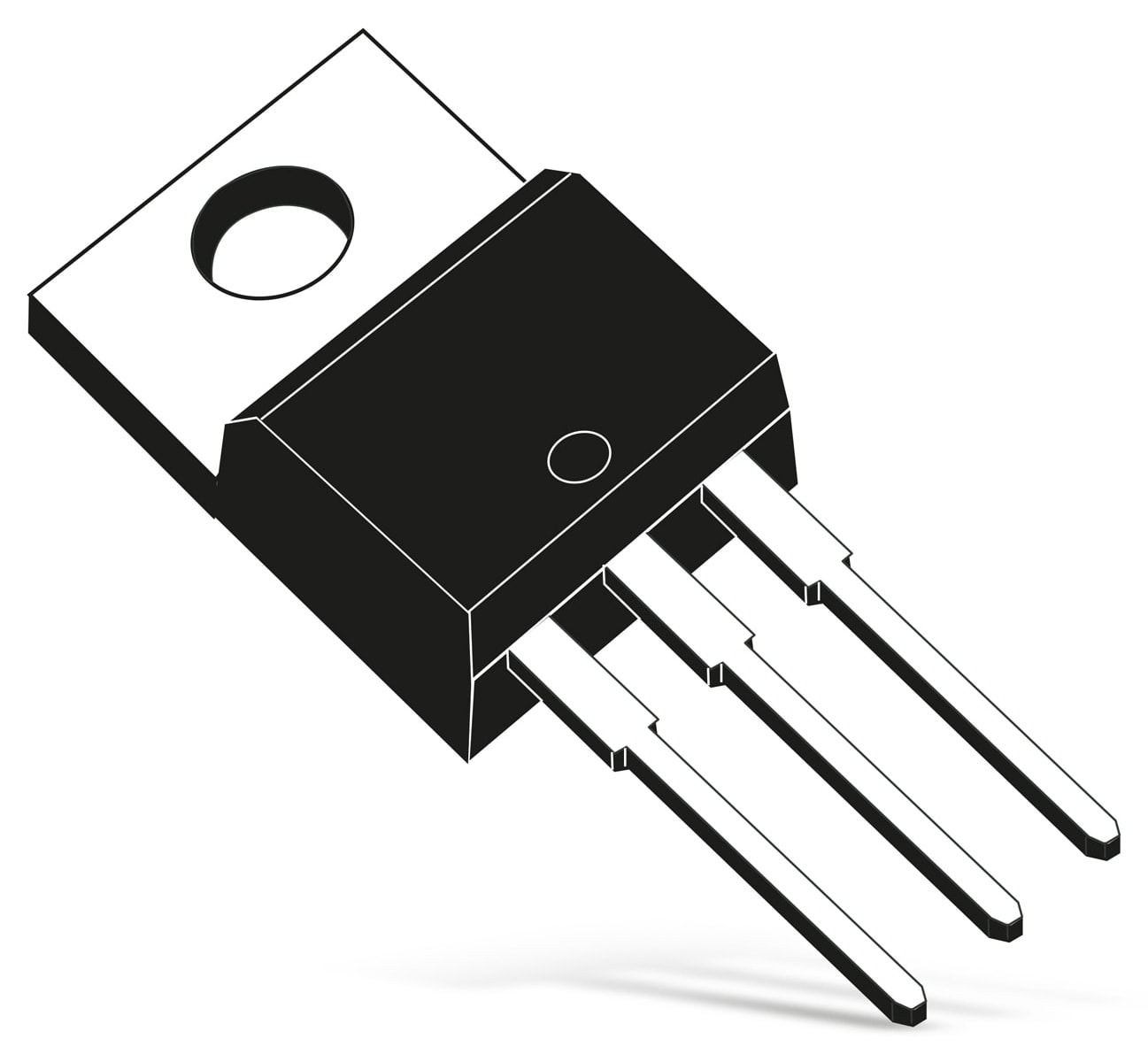 Transistor BD242C, PNP, 100V, 3A, 40W, TO220