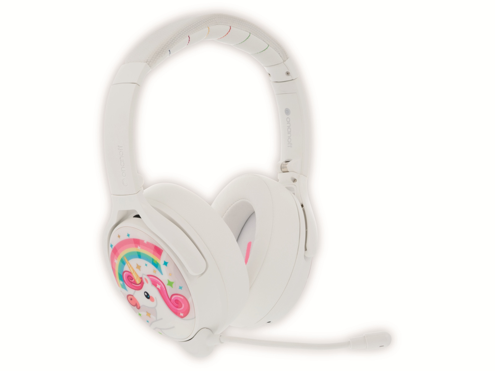ONANOFF Bluetooth Over-Ear Kopfhörer BuddyPhones Cosmos+, für Kinder, weiß
