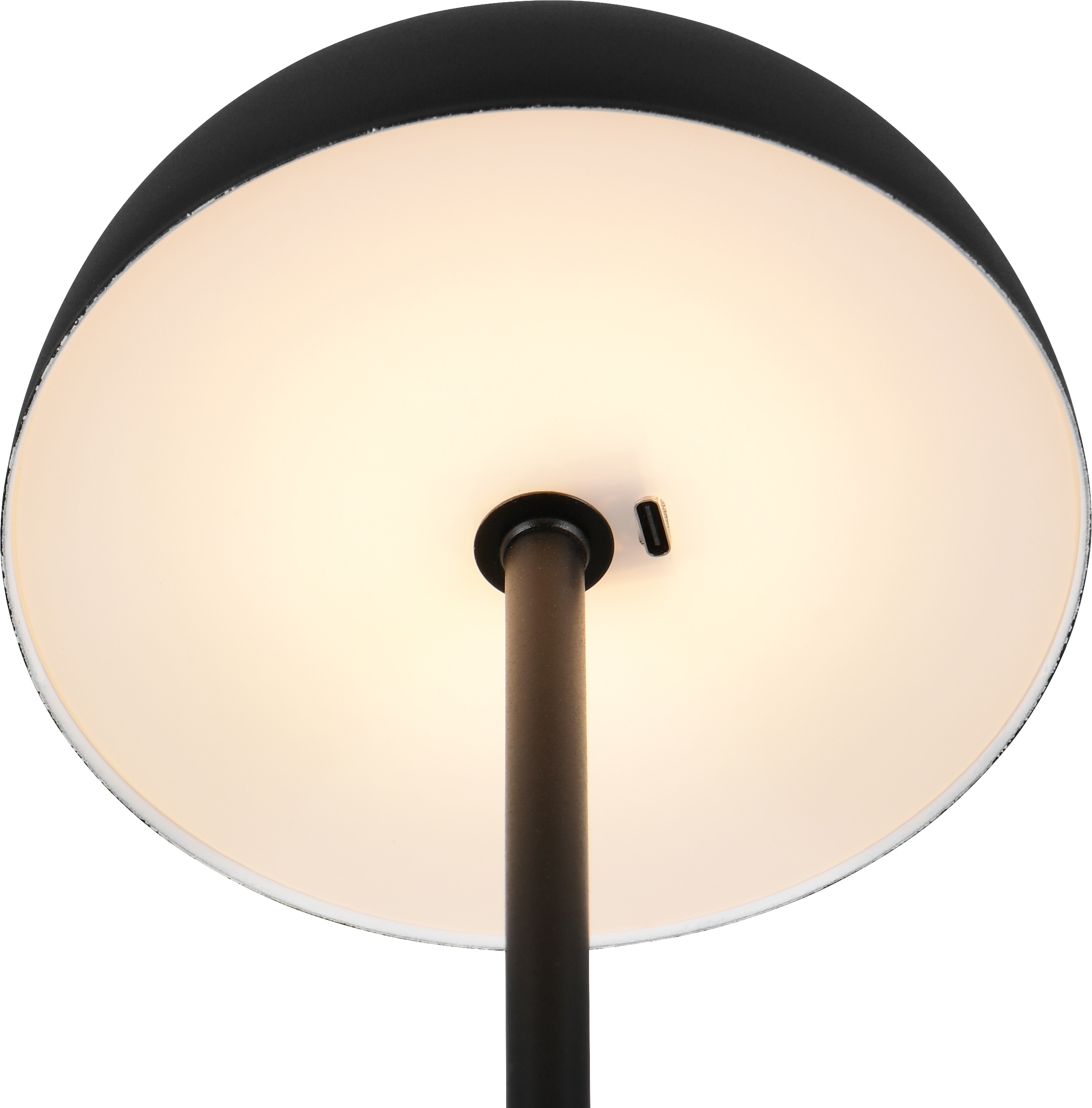 REALITY LED-Akku-Tischleuchte MUNOZ, R54891132, 1,3W, 120lm, 3000K, schwarz