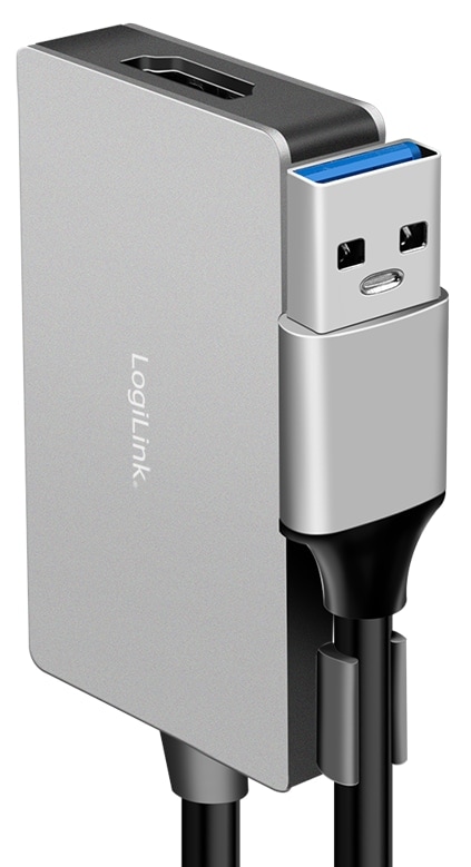 LOGILINK USB3.0-Adapter UA0223A USB-A/M zu HDMI-A/F 1080p 0,15m