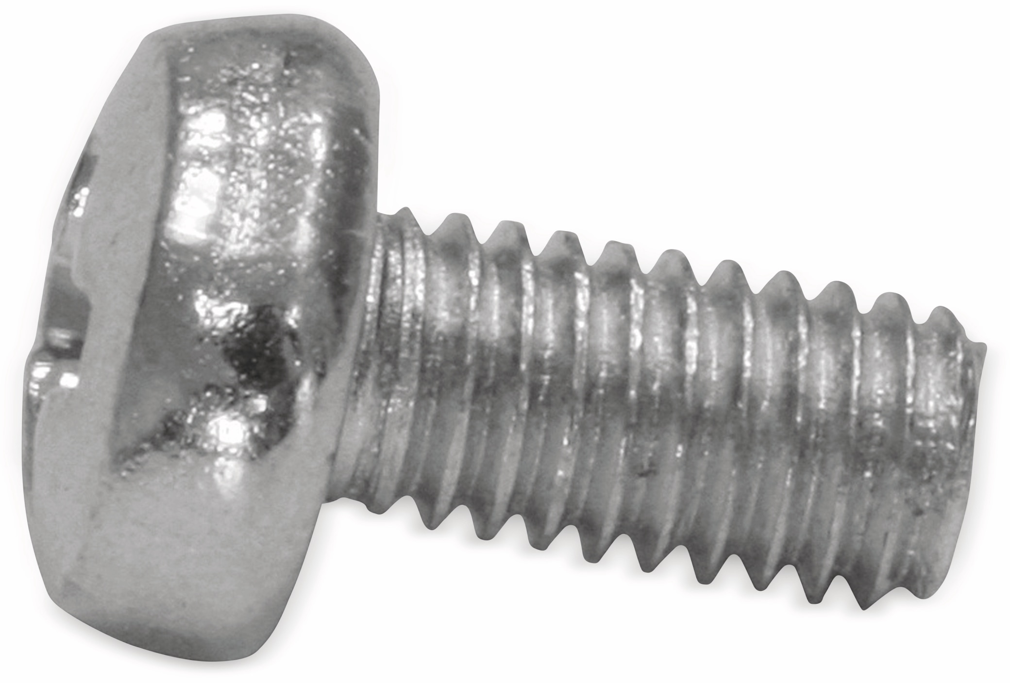 Linsenkopfschraube M 2,5x8, Kreuzschlitz, 20 Stück