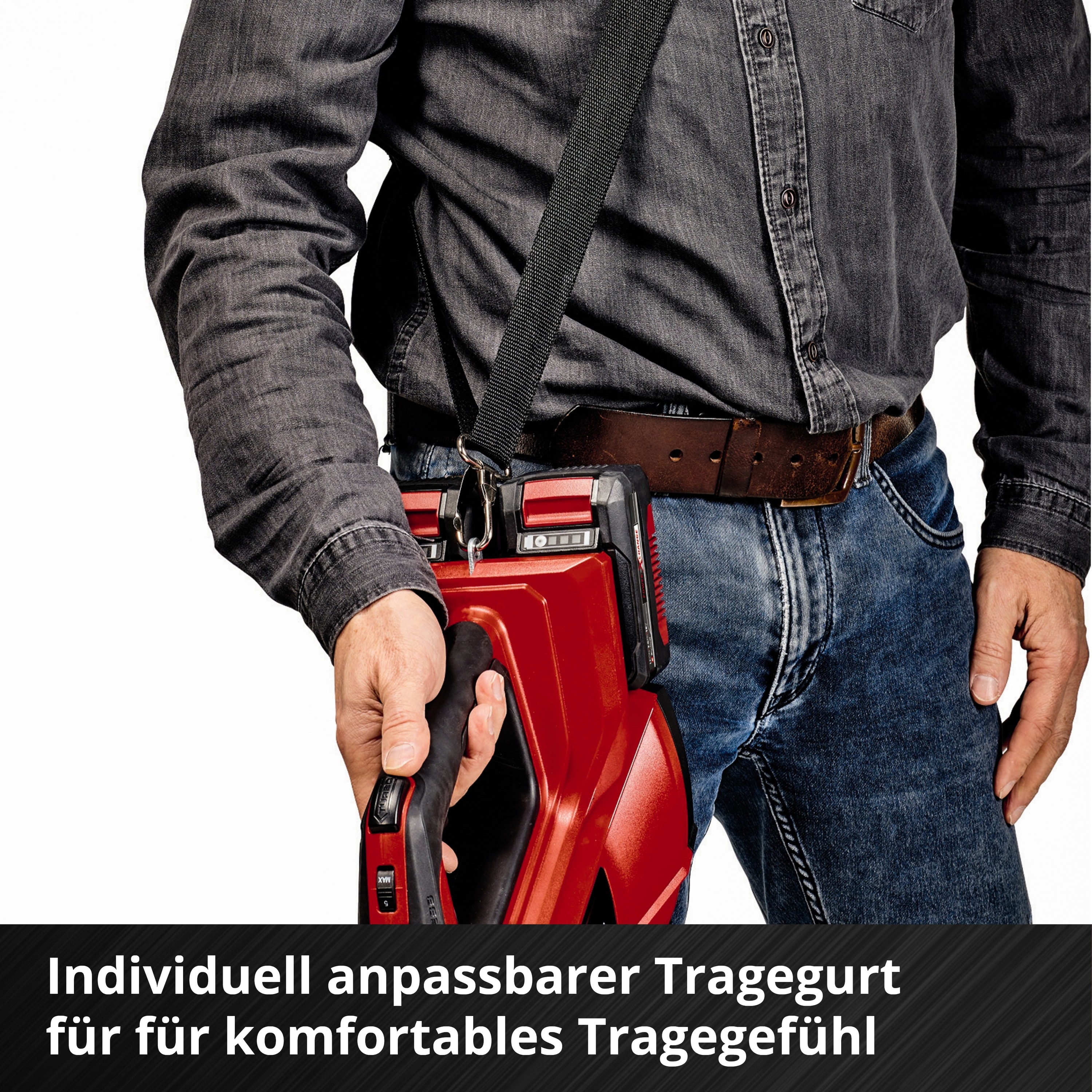 EINHELL PROFESSIONAL Akku-Laubbläser GE-LB 36/210 Li E Kit (2x 4,0 Ah)