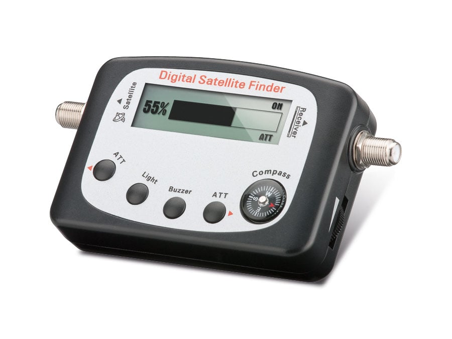 Digital SAT-Finder mit beleuchtetem LCD Digital SAT-Finder mit beleuchtetem LCD