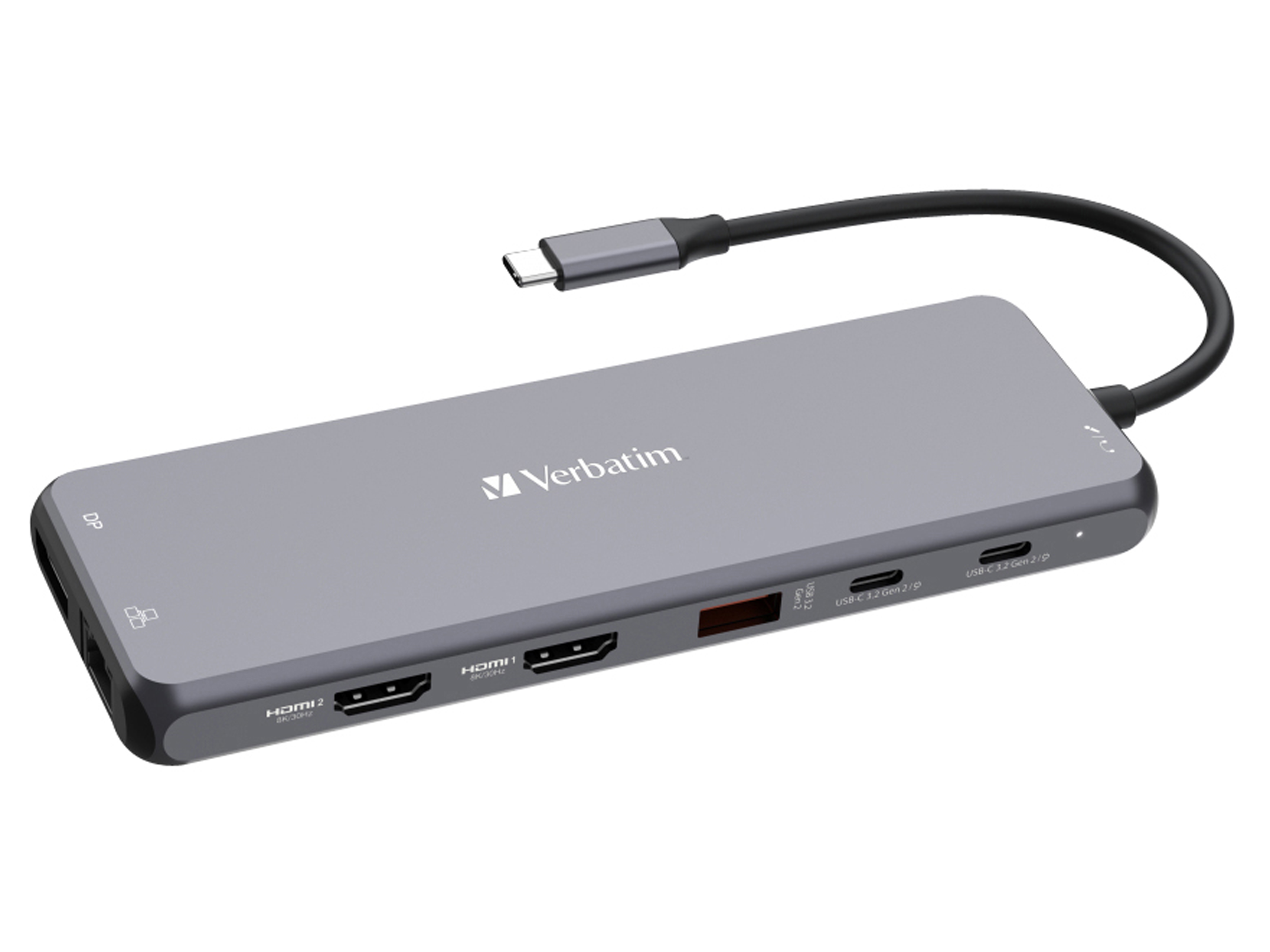 VERBATIM USB-C Pro Multiport Hub CMH-13 VERBATIM USB-C Pro Multiport Hub CMH-13