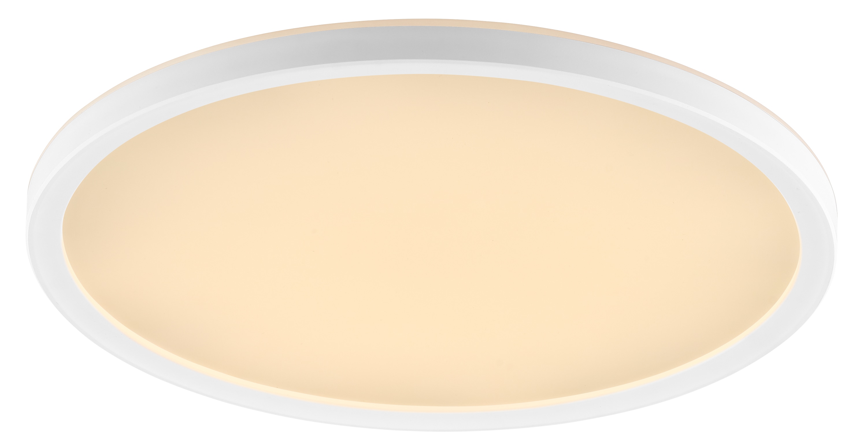 BRILLIANT LED-Panel Lumaro, 18 W, 2400 lm, 2700-6500 K, Ø 29 cm, weiß