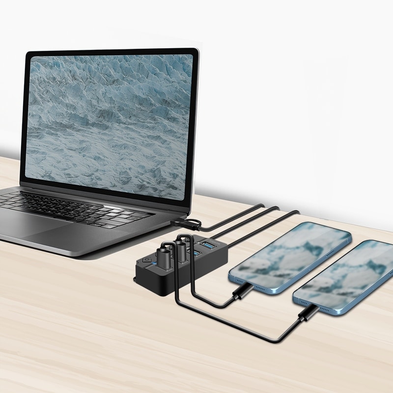 LOGILINK USB-C Hub UA0419 4 Port LOGILINK USB-C Hub UA0419 4 Port