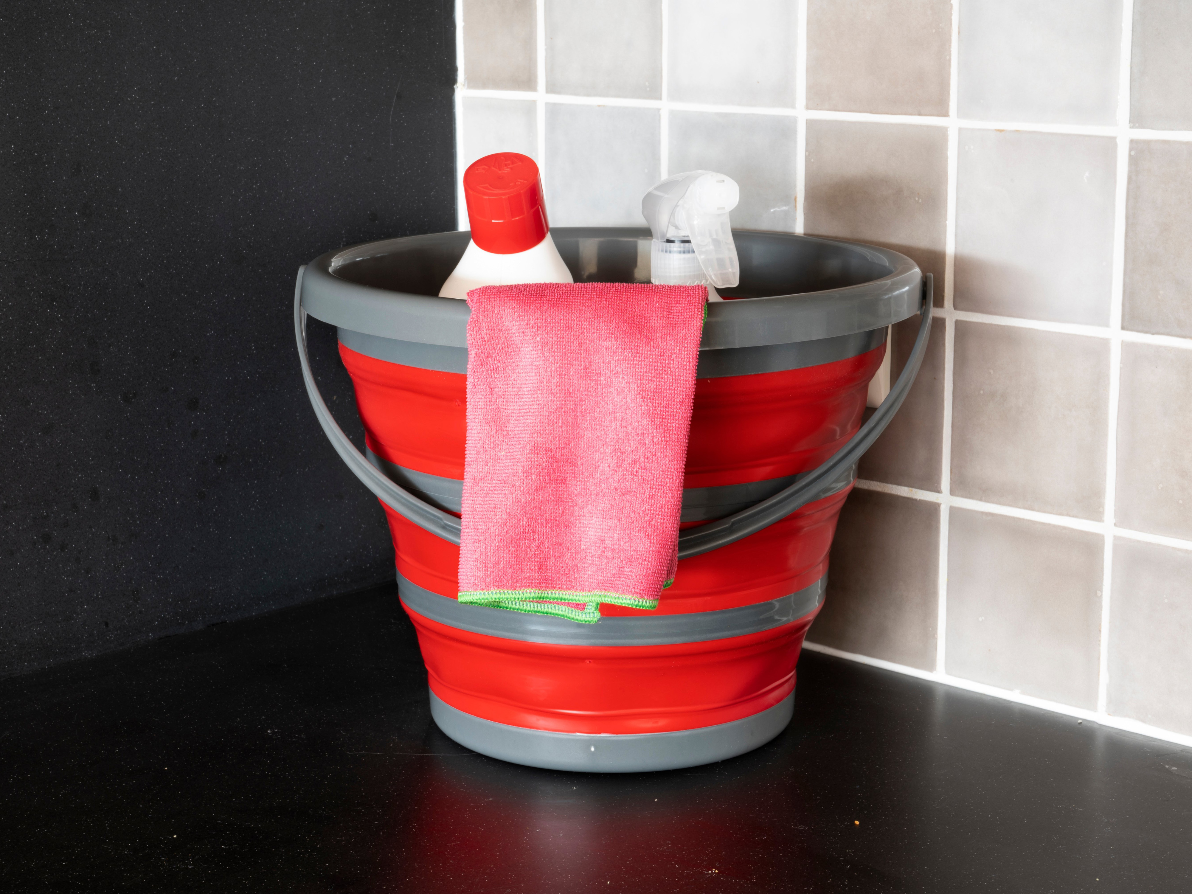 DIRT DEVIL Faltbarer Eimer, rechteckig, 17L DIRT DEVIL Faltbarer Eimer, rechteckig, 17L