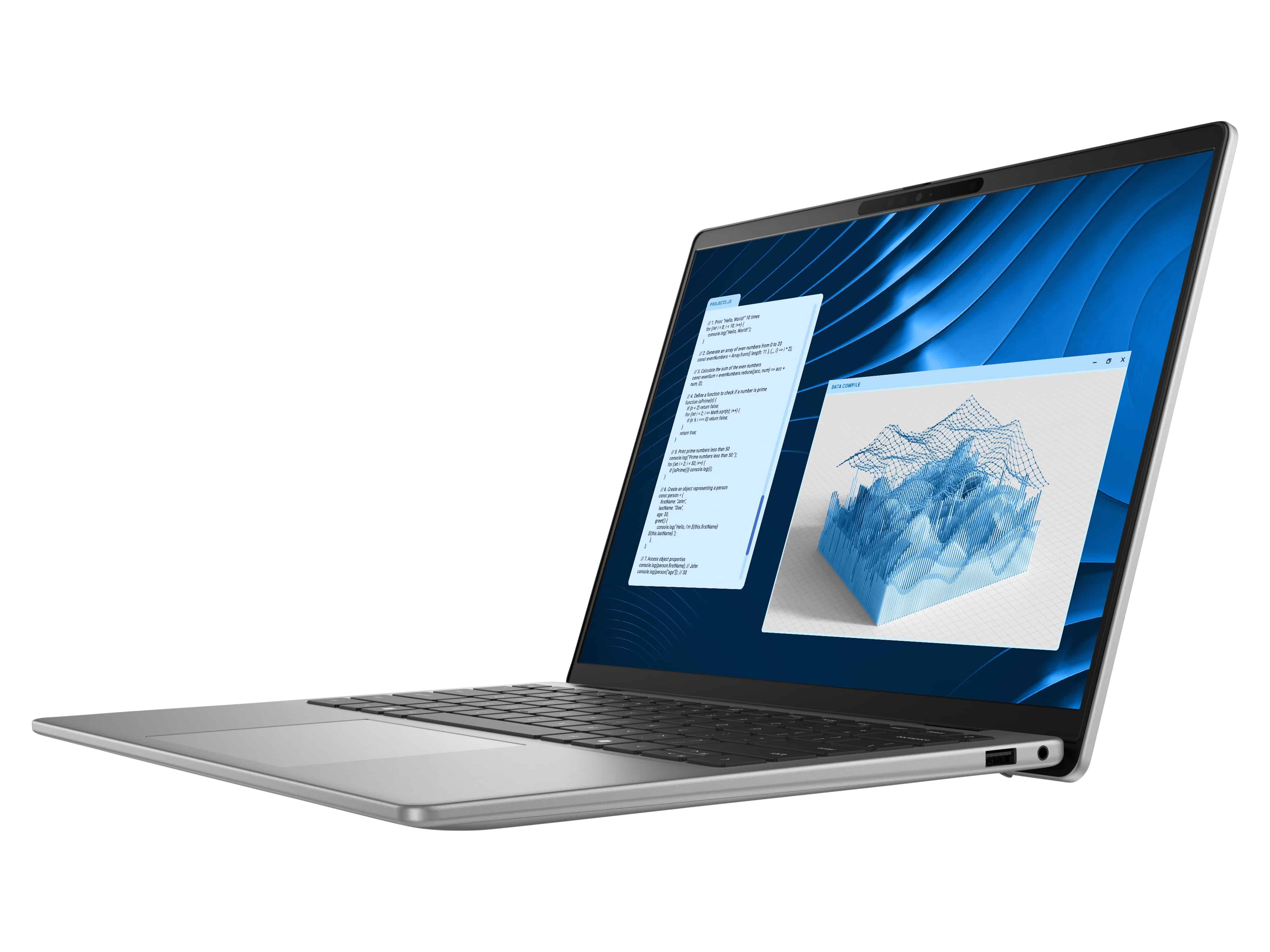 DELL Notebook Latitude 14 5455 D78DR, 35,6 cm (14"), FullHD+, Qualcomm Snapdragon X1P-42-100, 16 GB DDR5