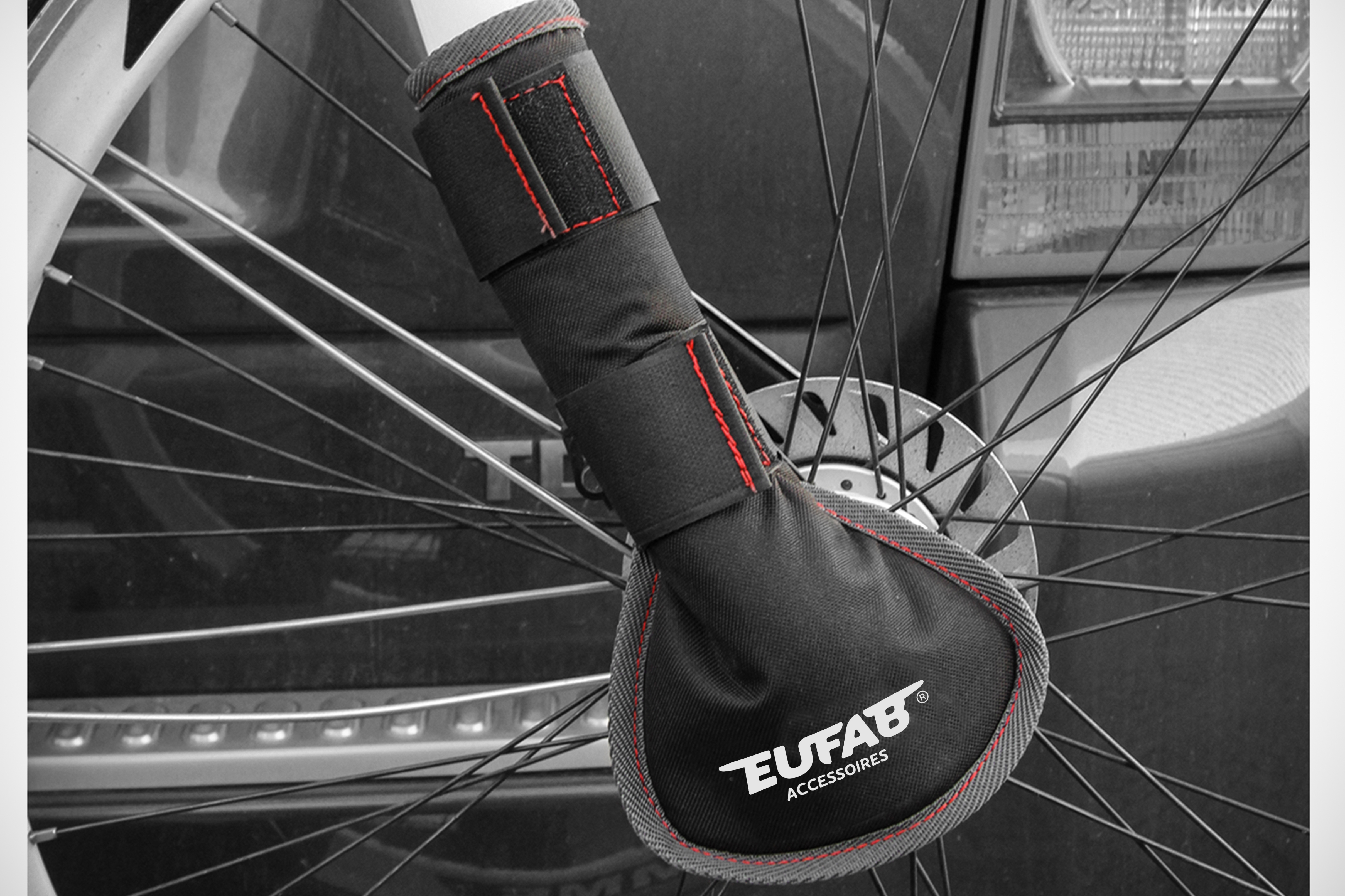 EUFAB Fahrrad-Transportschutz, 11242, 6-teilig