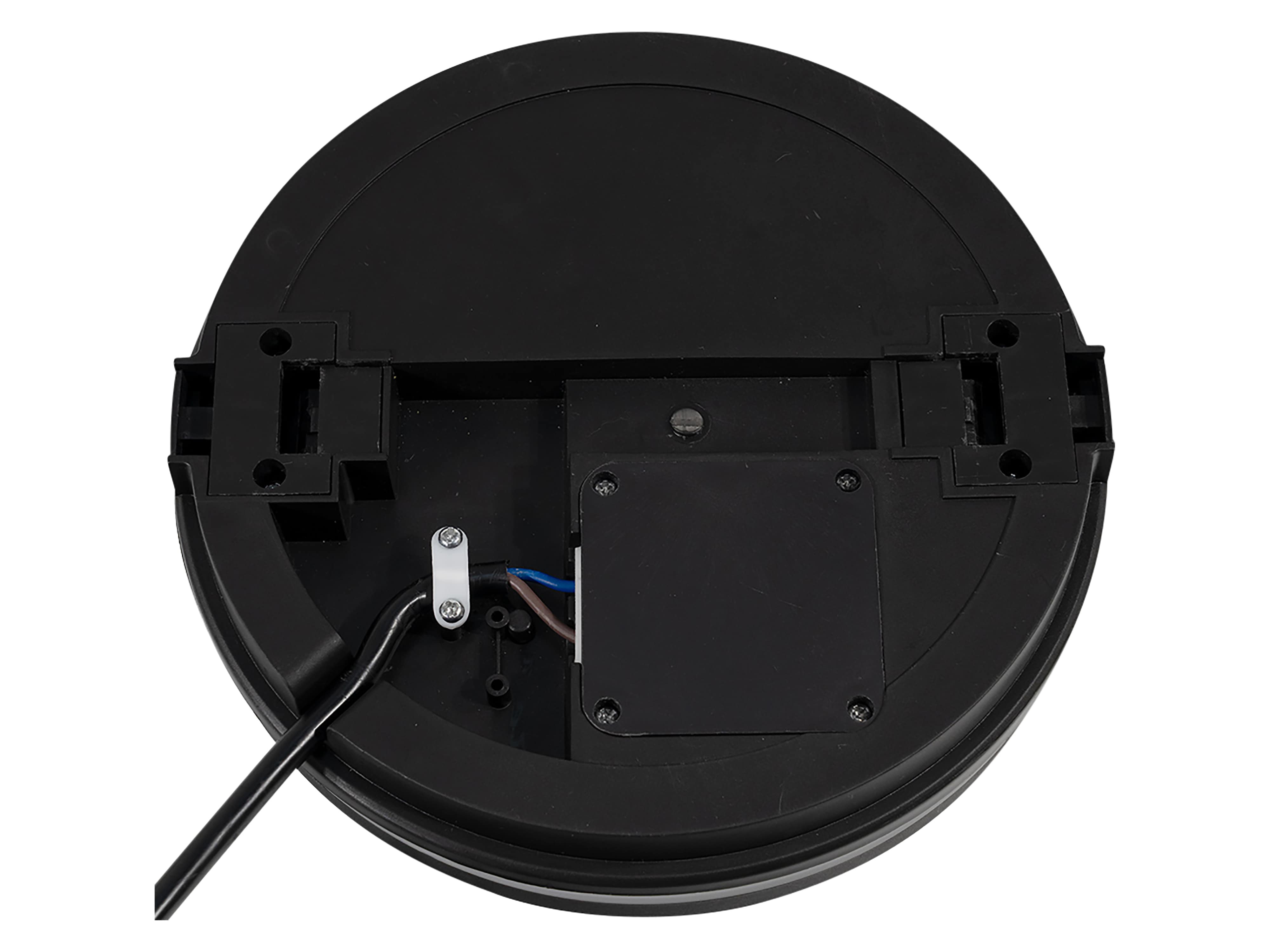 LUXULA LED-Deckenleuchte, 30W, EEK: F, 3000lm, CCT, IP65, schwarz/weiß