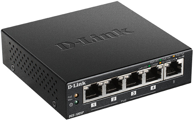 D-LINK Desktop-Switch DGS-1005P