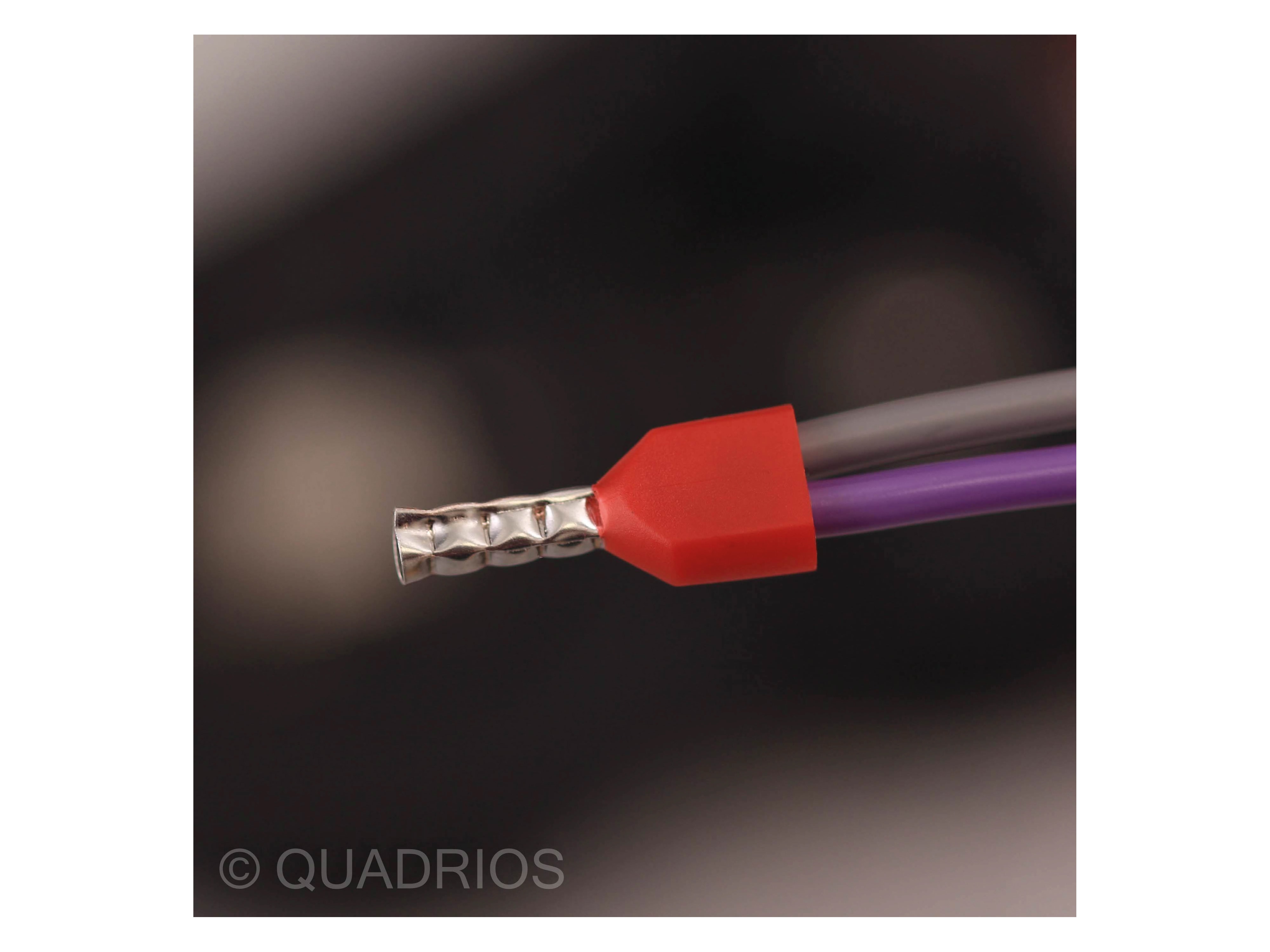 QUADRIOS Duo-Aderendhülsen-Set, 2010C390, 0,75-2,5 mm², Teilisoliert, 90 St.