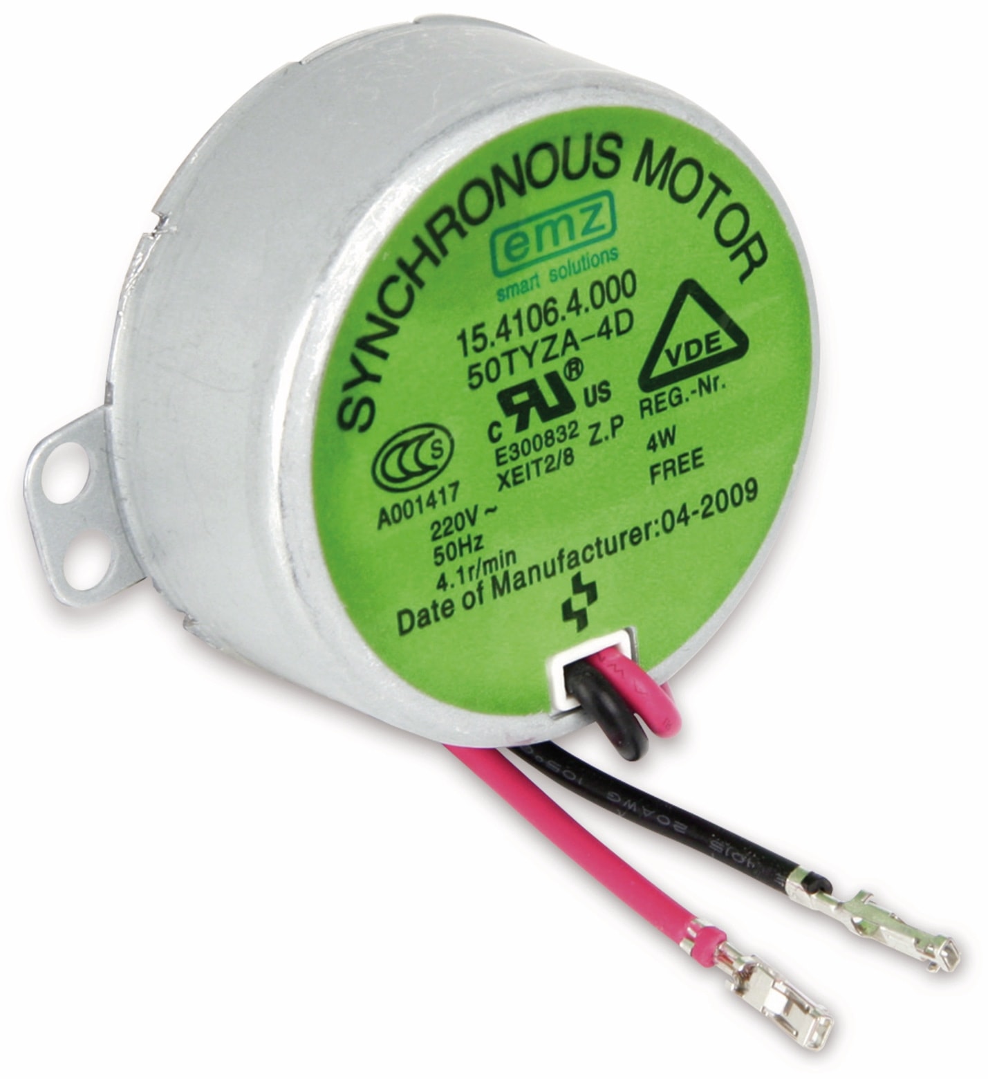 Synchron-Getriebemotor 50TYZA-4D, 4,1 U/min
